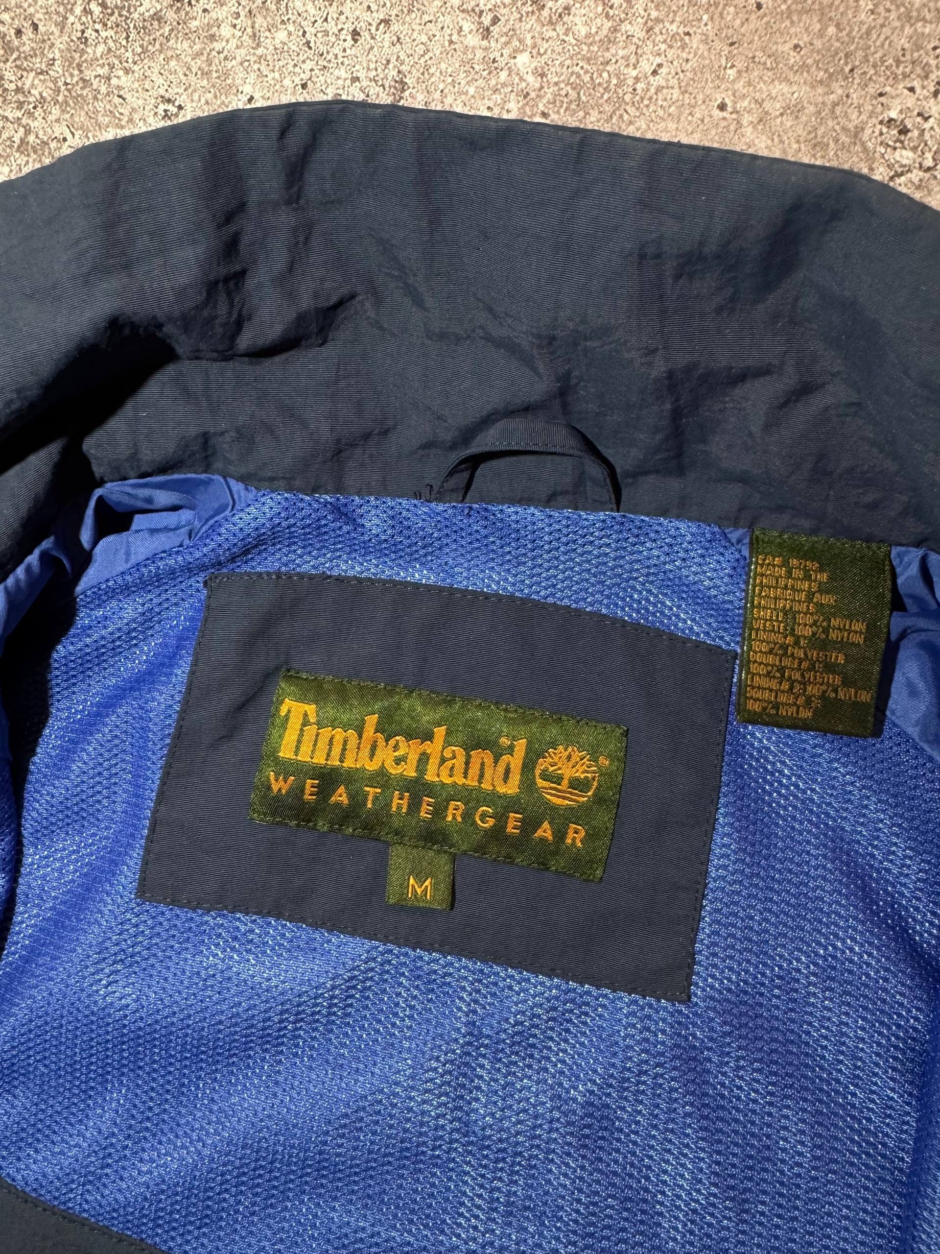 Timberland Timberland Vintage Blue Nylon Jacket Streetwear Size US M / EU 48-50 / 2 - 8 Thumbnail