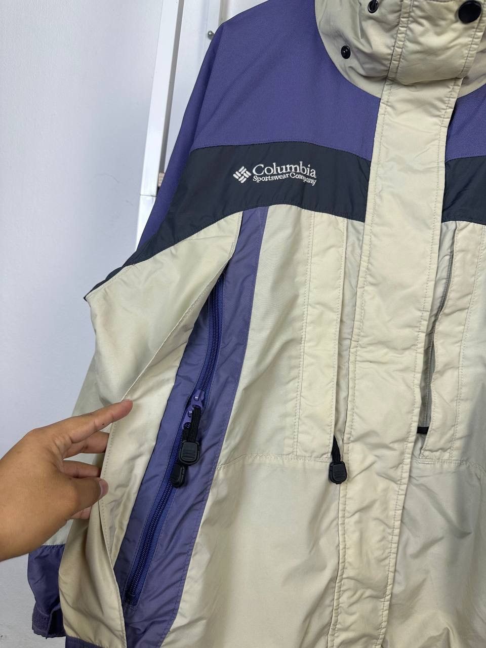 Columbia × Vintage Vintage Columbia Sportwear Waterproof Jacket (Pit 25.5) Size US L / EU 52-54 / 3 - 3 Thumbnail