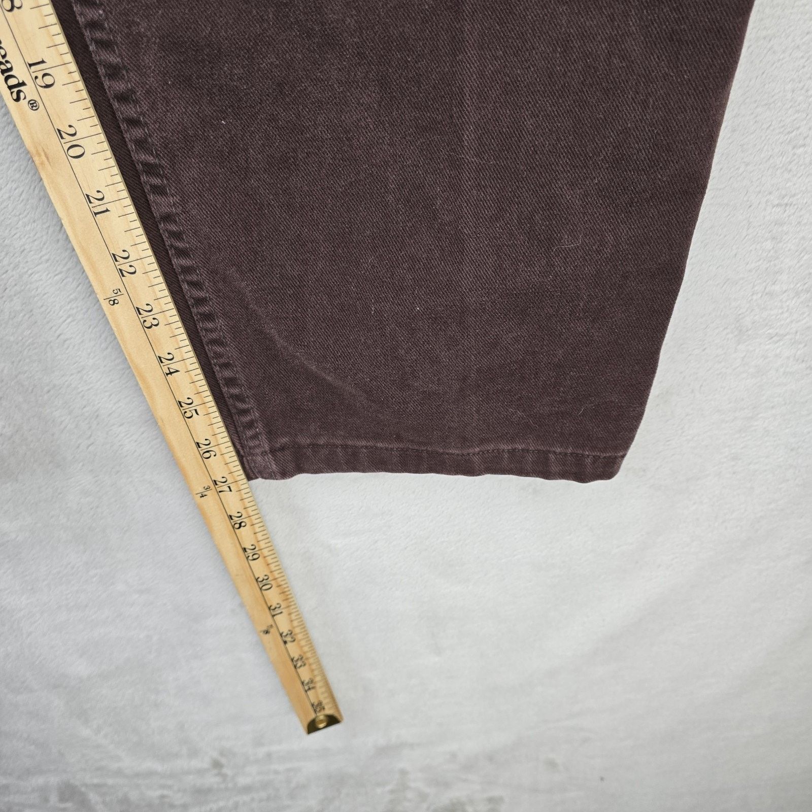 Levi's Vtg Levis 540 Jeans 44x30 (Fits 42x27) Brown Tab USA Made Size US 42 / EU 58 - 12 Thumbnail