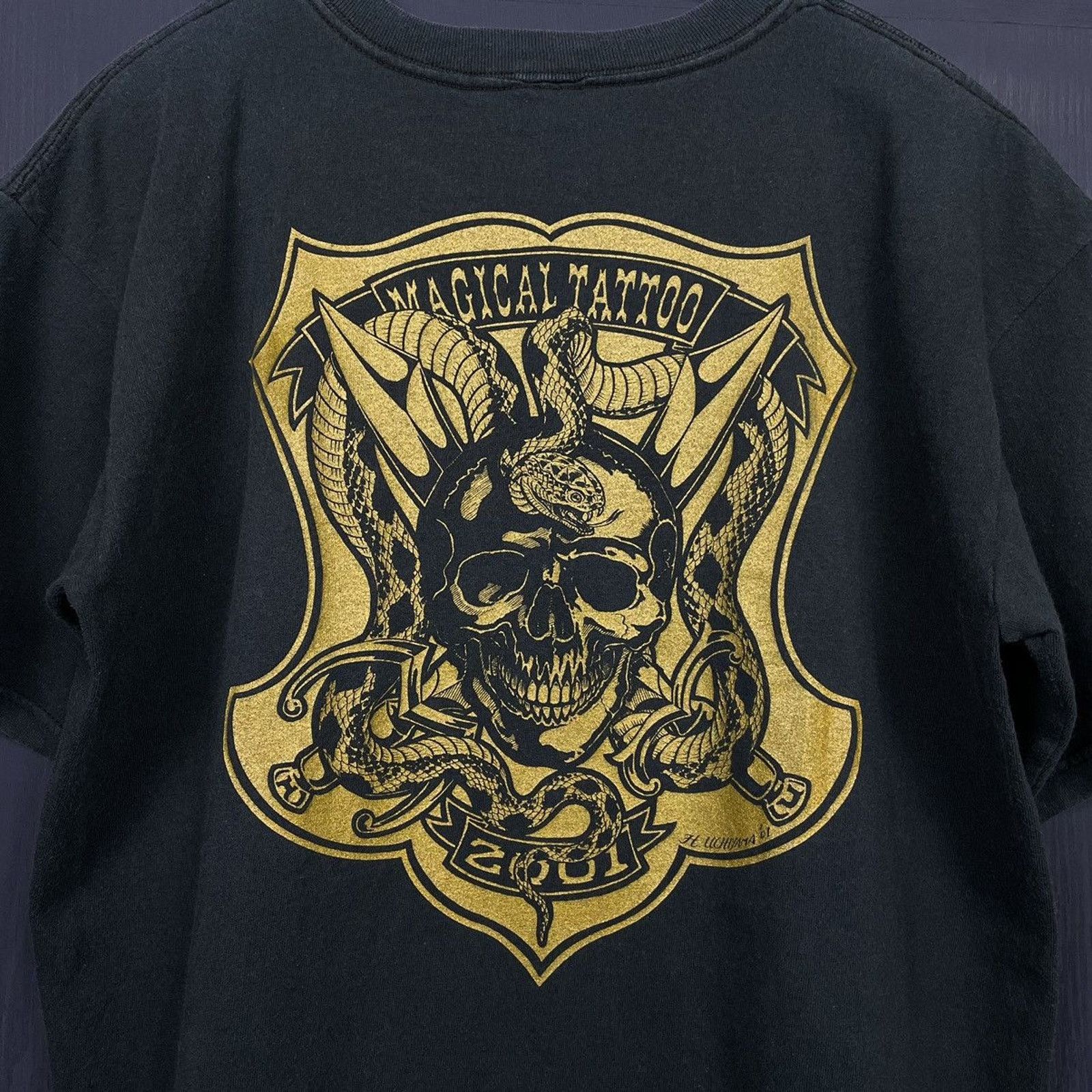 Japanese Brand × Vintage 🇯🇵2001 MAGICAL DESIGN 71/160 Sigil T Size US M / EU 48-50 / 2 - 2 Thumbnail