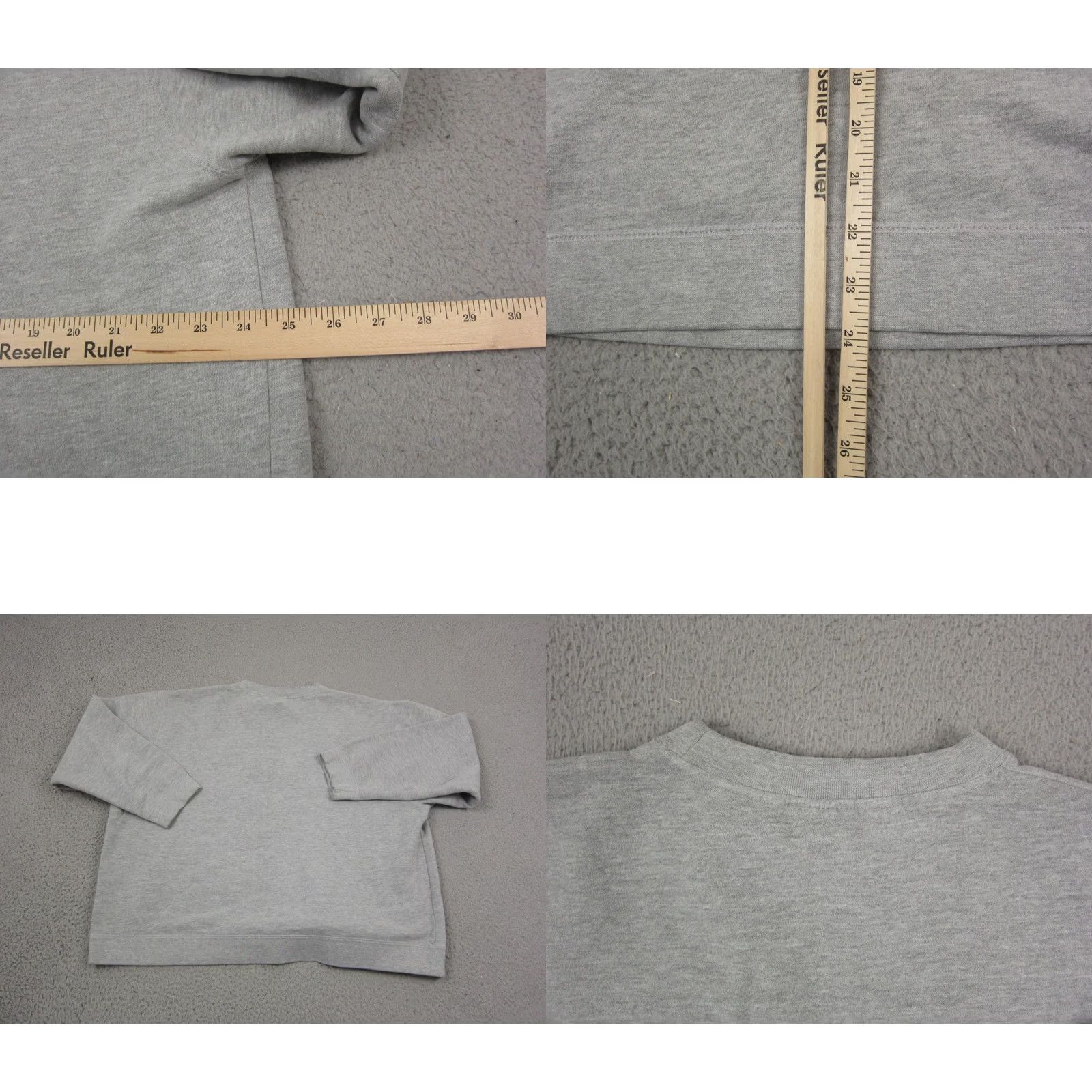 Vintage VINTAGE B.U.M Equipment Sweatshirt Womens Plus 1X Gray Fleece Pullover Ladies 90s Size XL / US 12-14 / IT 48-50 - 8 Thumbnail