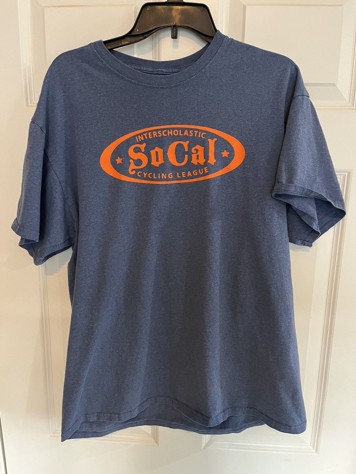 Fox Racing Interscholastic SoCal Cycling League blue and orange shirt Size US XL / EU 56 / 4 - 1 Thumbnail