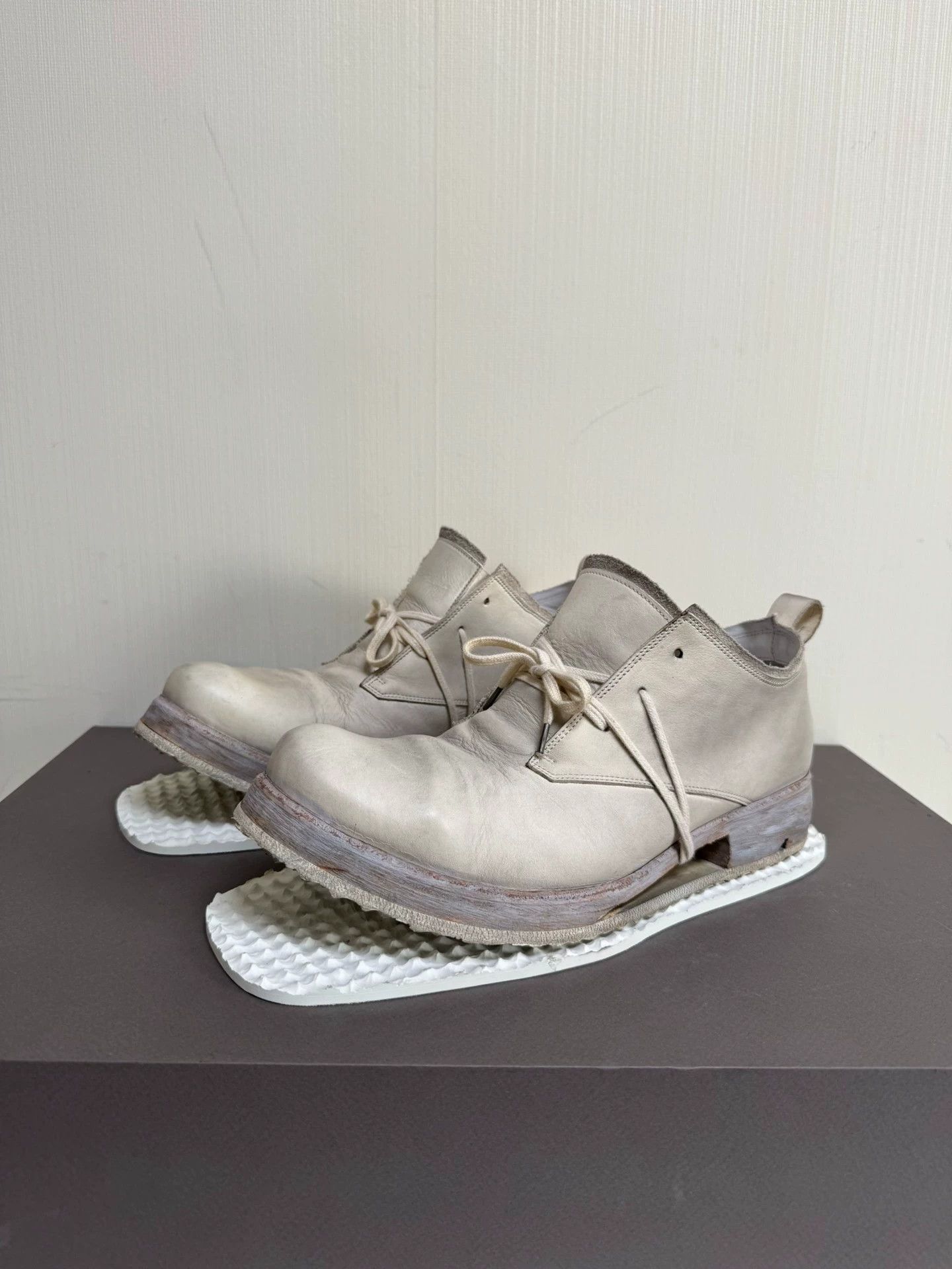 Boris Bidjan Saberi Boris Bidjan Saberi Horse Leather Derby Shoes 44.5 Size US 12 / EU 45 - 2 Thumbnail