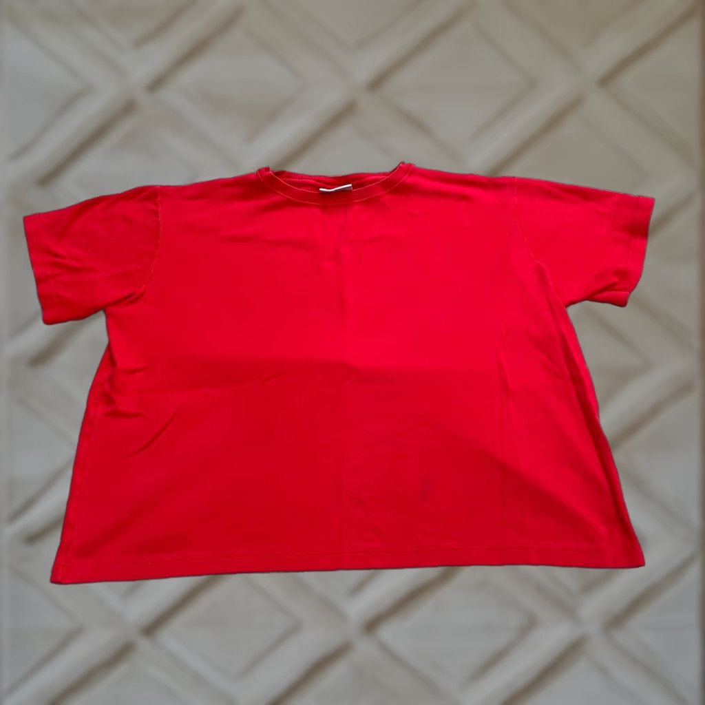 Vintage Westbound Basic Essential TShirt Womens XL Red Crew Neck Short Sleeve Casual Tee Size XL / US 12-14 / IT 48-50 - 1 Thumbnail