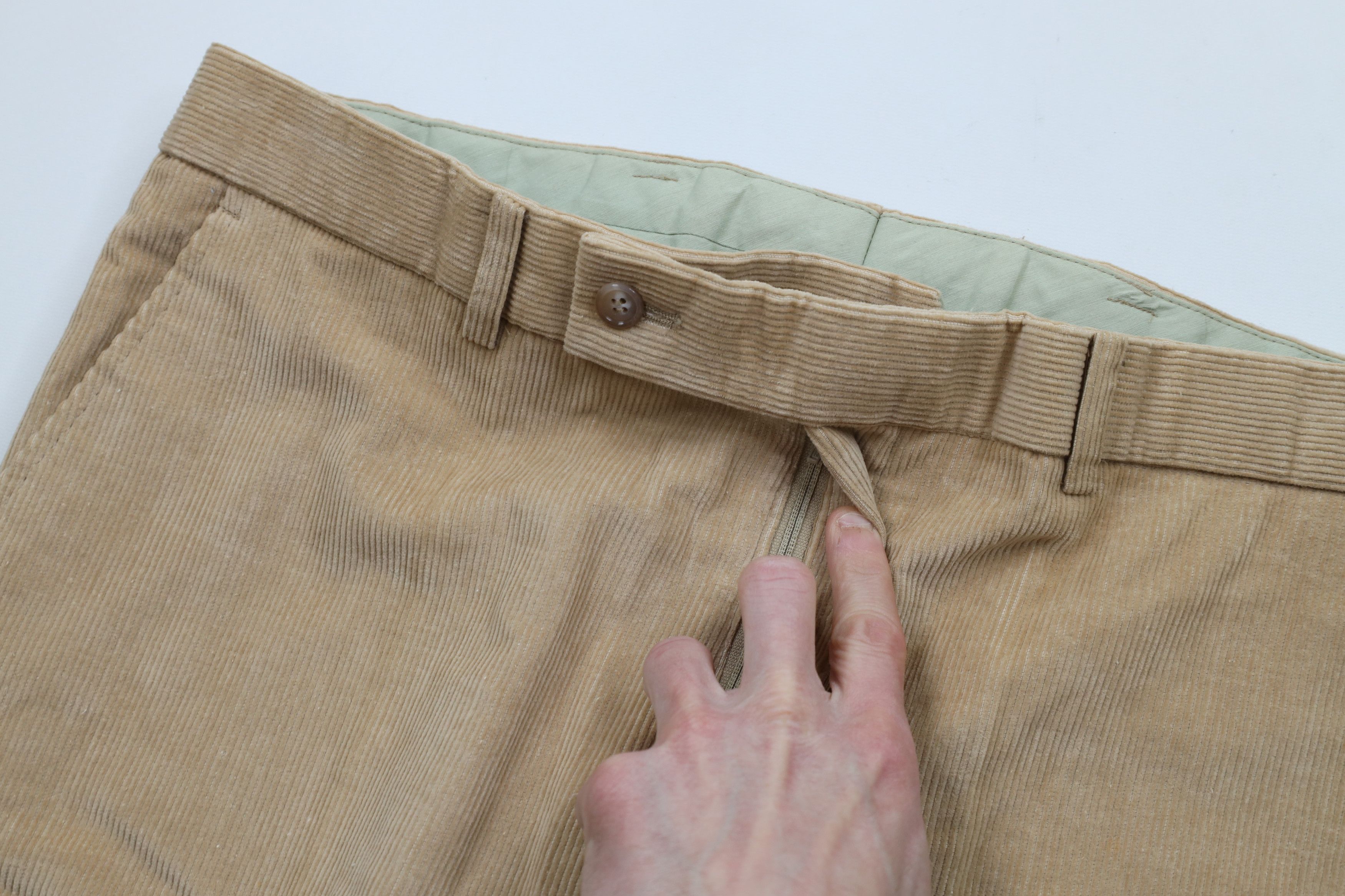 Vintage Vintage 70s Streetwear Bell Bottoms Corduroy Chino Pants Size US 36 / EU 52 - 9 Thumbnail