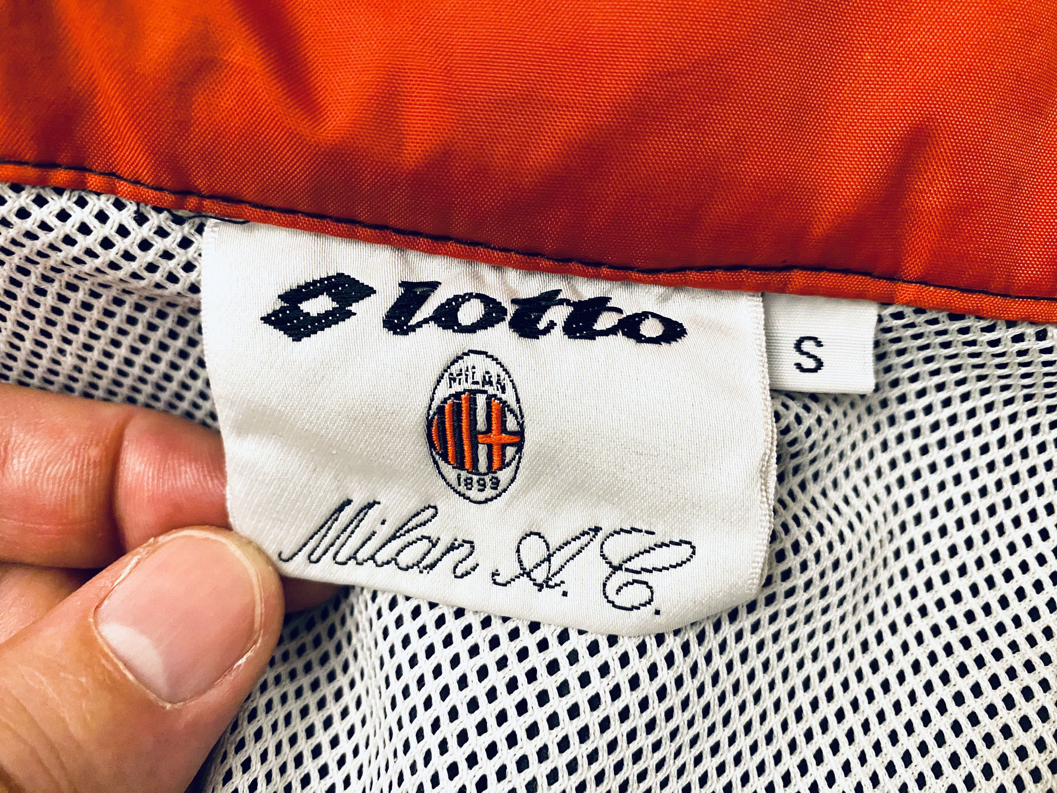 Lotto Sport AC Milan Football Training Jacket 1995 - 1996 Size US M / EU 48-50 / 2 - 11 Thumbnail