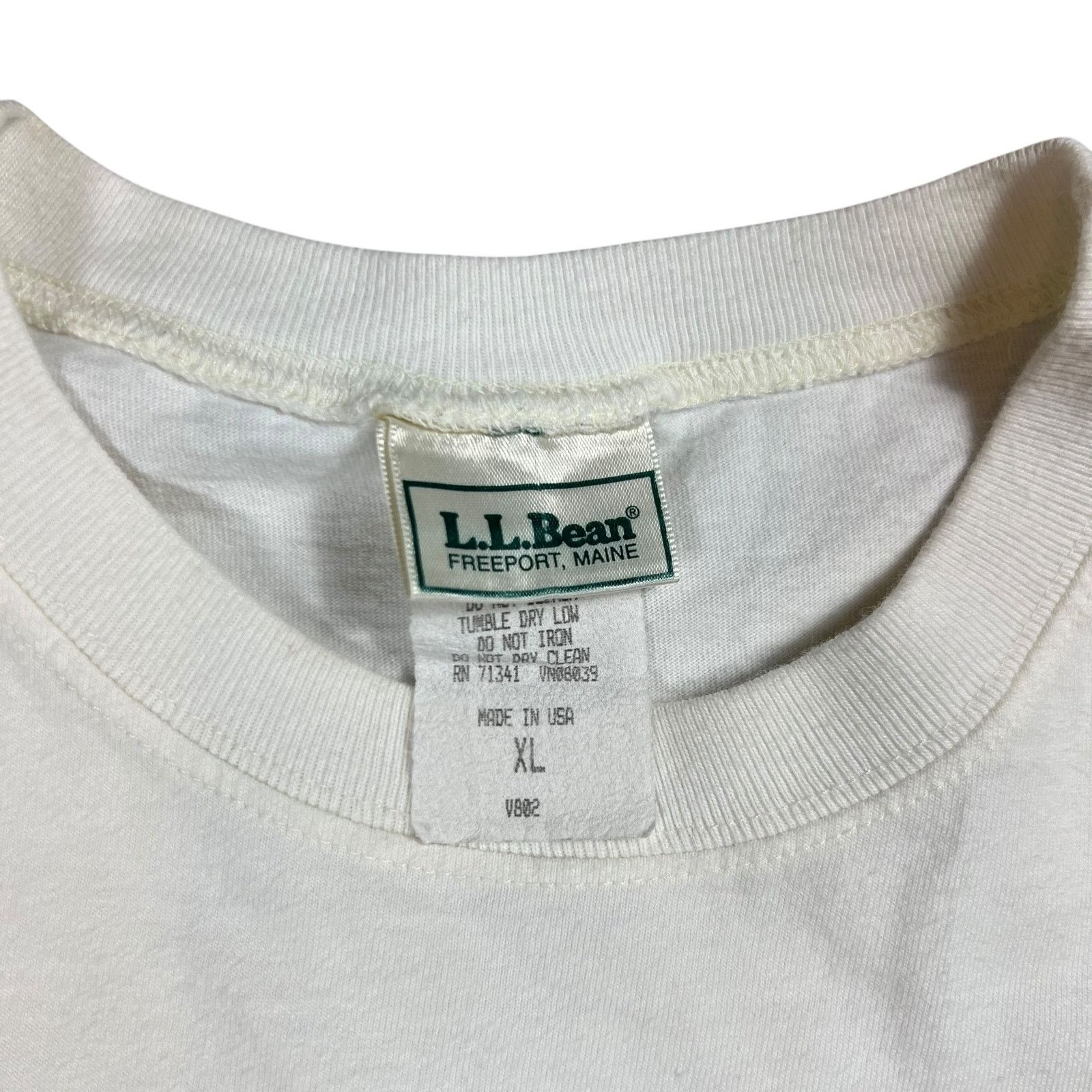 Vintage Vintage 90s L.L. Bean Boots painting art tee (M) Size XL / US 12-14 / IT 48-50 - 6 Thumbnail