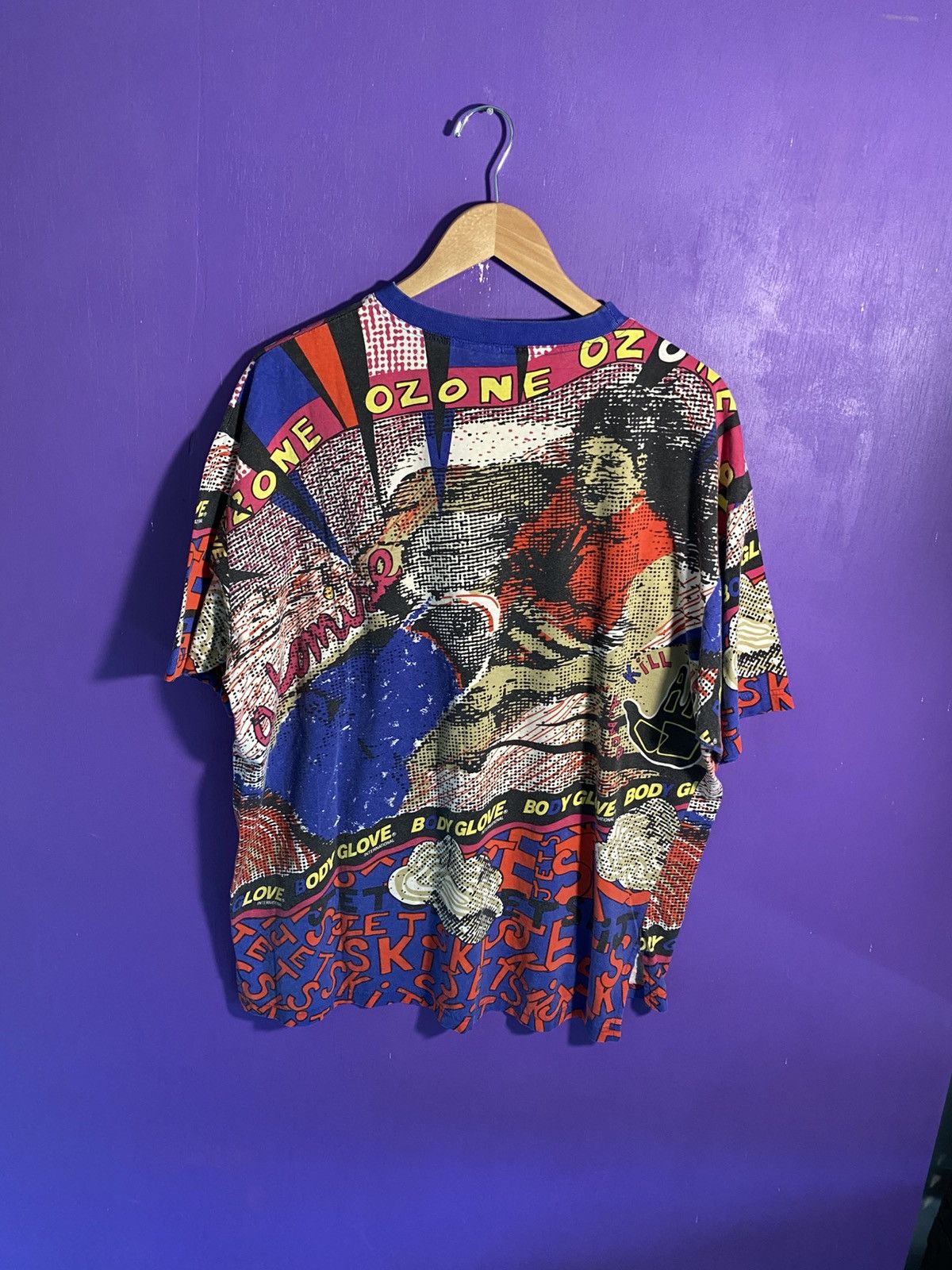 Body Glove Vintage 1988 Body Glove ozone AOP t-shirt Size US XL / EU 56 / 4 - 2 Thumbnail