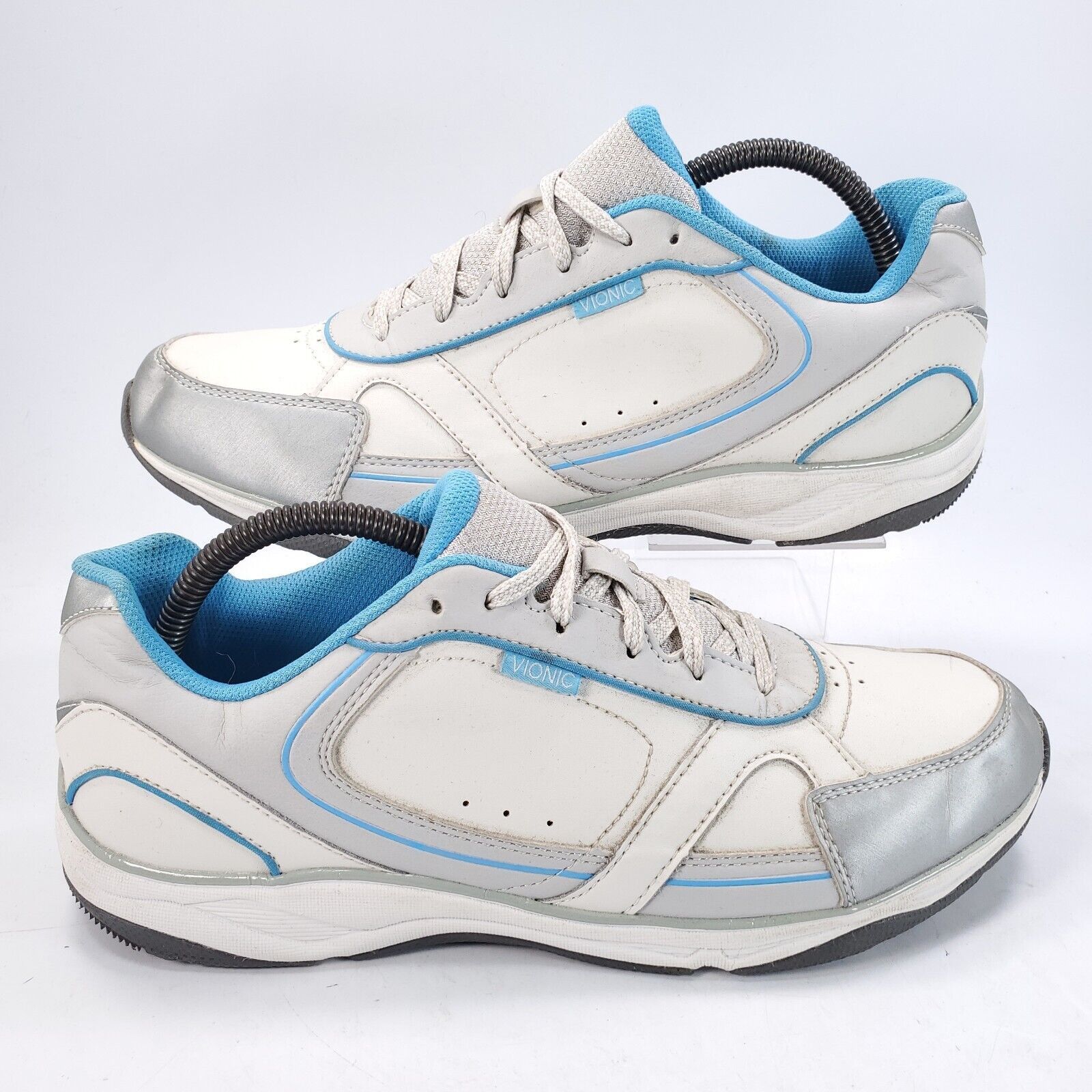 Vionic Vionic ZEN Lace Up Shoe Womens Size 10 White Blue Gray Size US 10 / IT 40 - 6 Thumbnail