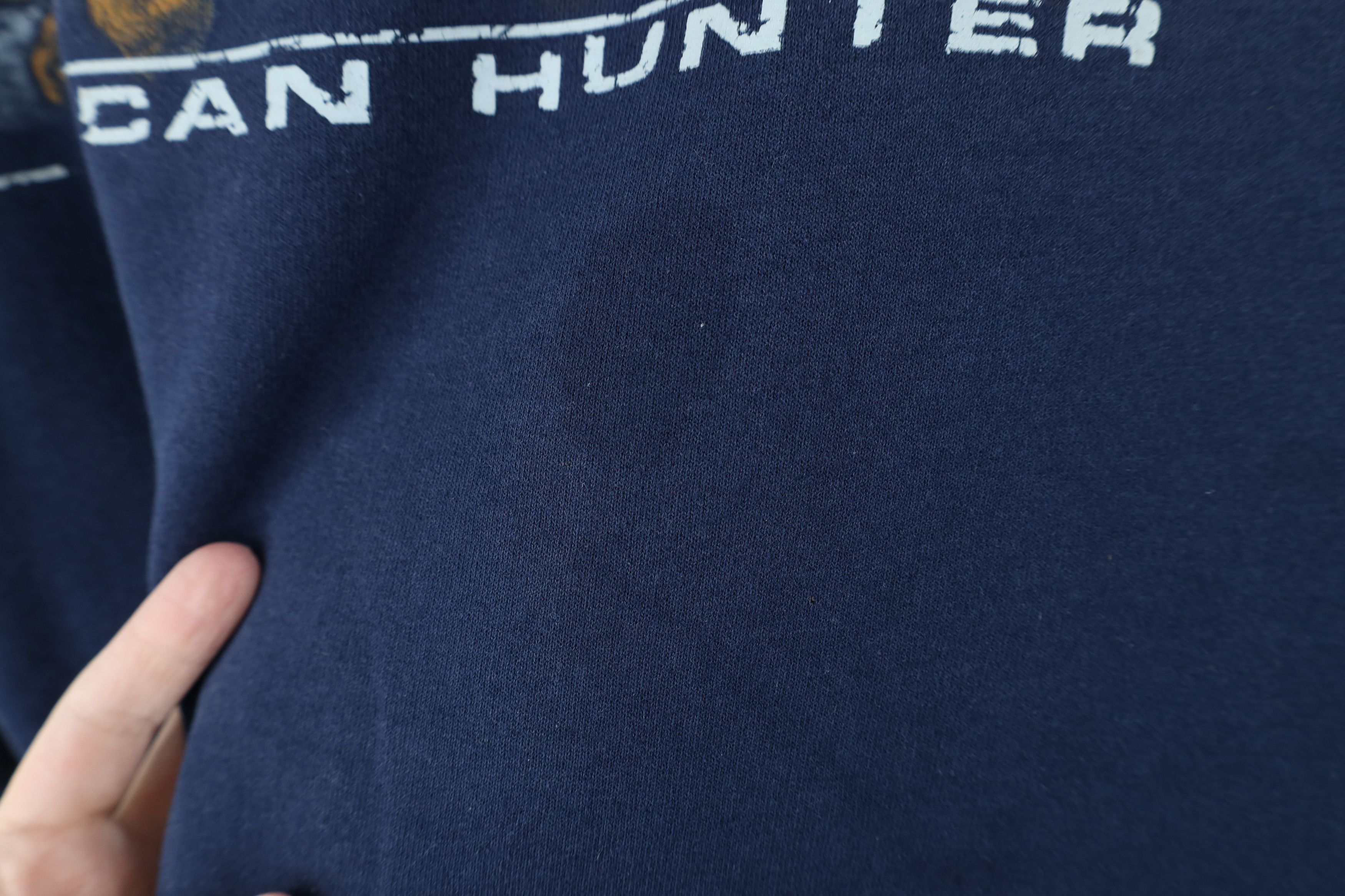 Vintage Vintage 90s Streetwear American Hunter Deer Buck Sweatshirt Size US XL / EU 56 / 4 - 5 Thumbnail