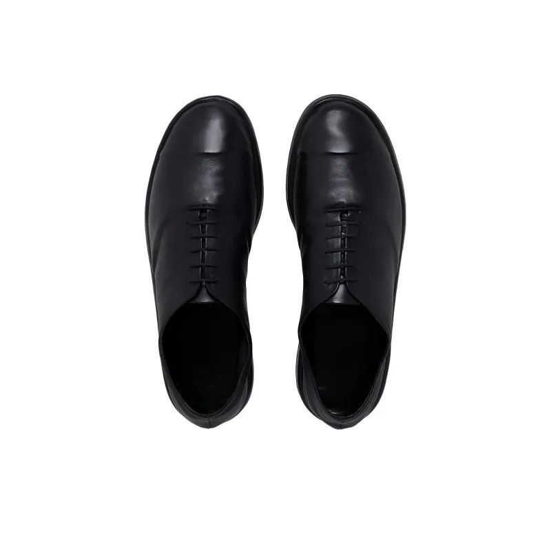 Marni o1f1d3z0525 Leather Derby Shoes in Black Size US 8 / IT 38 - 5 Thumbnail