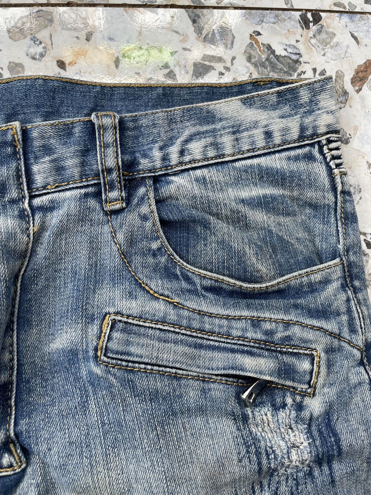 Balmain Balmain Biker Jeans Size US 30 / EU 46 - 7 Thumbnail