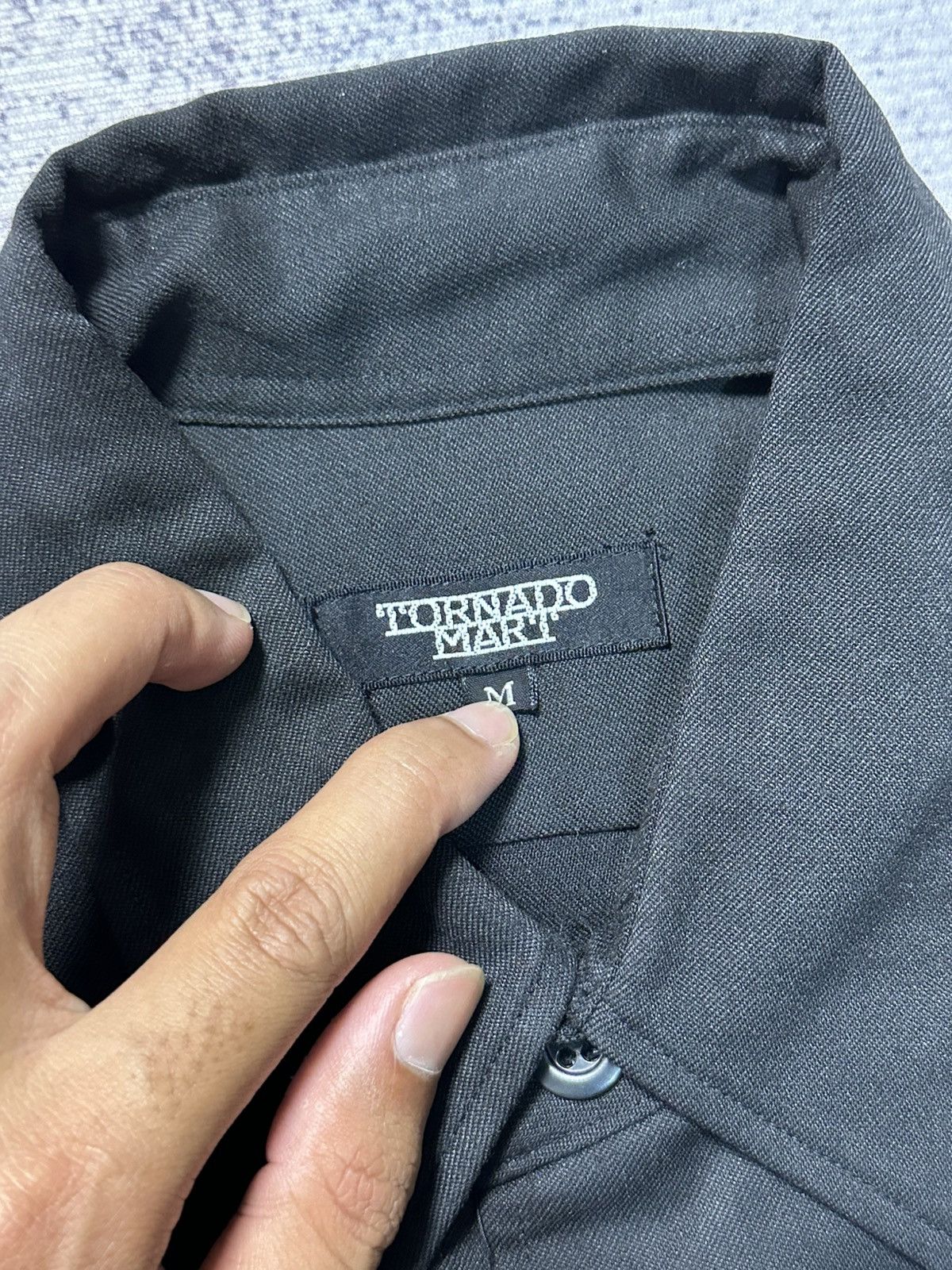 Tornado Mart Tornado Mart Y2k Longsleeve Shirt Black Size US M / EU 48-50 / 2 - 4 Thumbnail