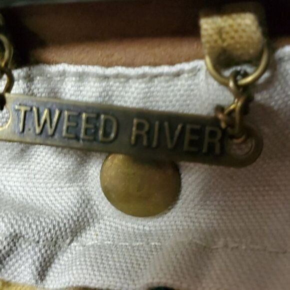 Vintage Tweed River Outfitters Nylon, Tan Fishing Sz M Long Jacket w Size US M / EU 48-50 / 2 - 3 Thumbnail