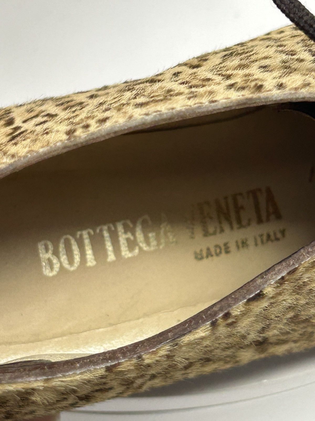 Bottega Veneta Bottega Veneta pony hair print booties 36/5.5 Size US 5.5 / IT 35.5 - 7 Thumbnail