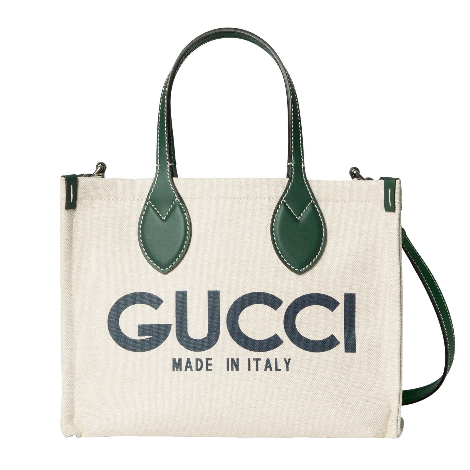 Gucci GUCCI Small Beige Cotton Tote Bag New & Authentic Size ONE SIZE - 1 Thumbnail