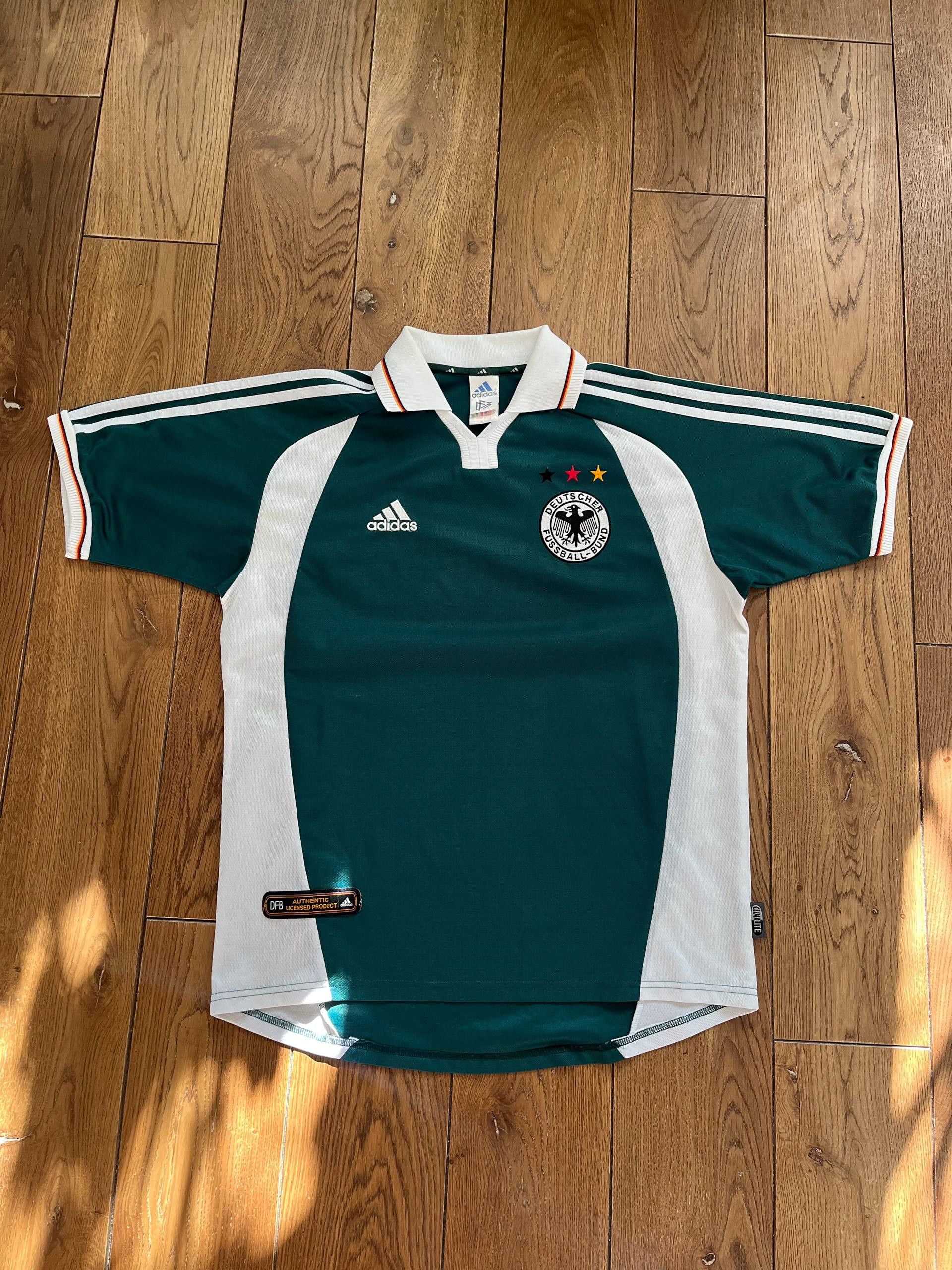 Vintage Germany Euro 2000 Adidas Soccer Jersey
