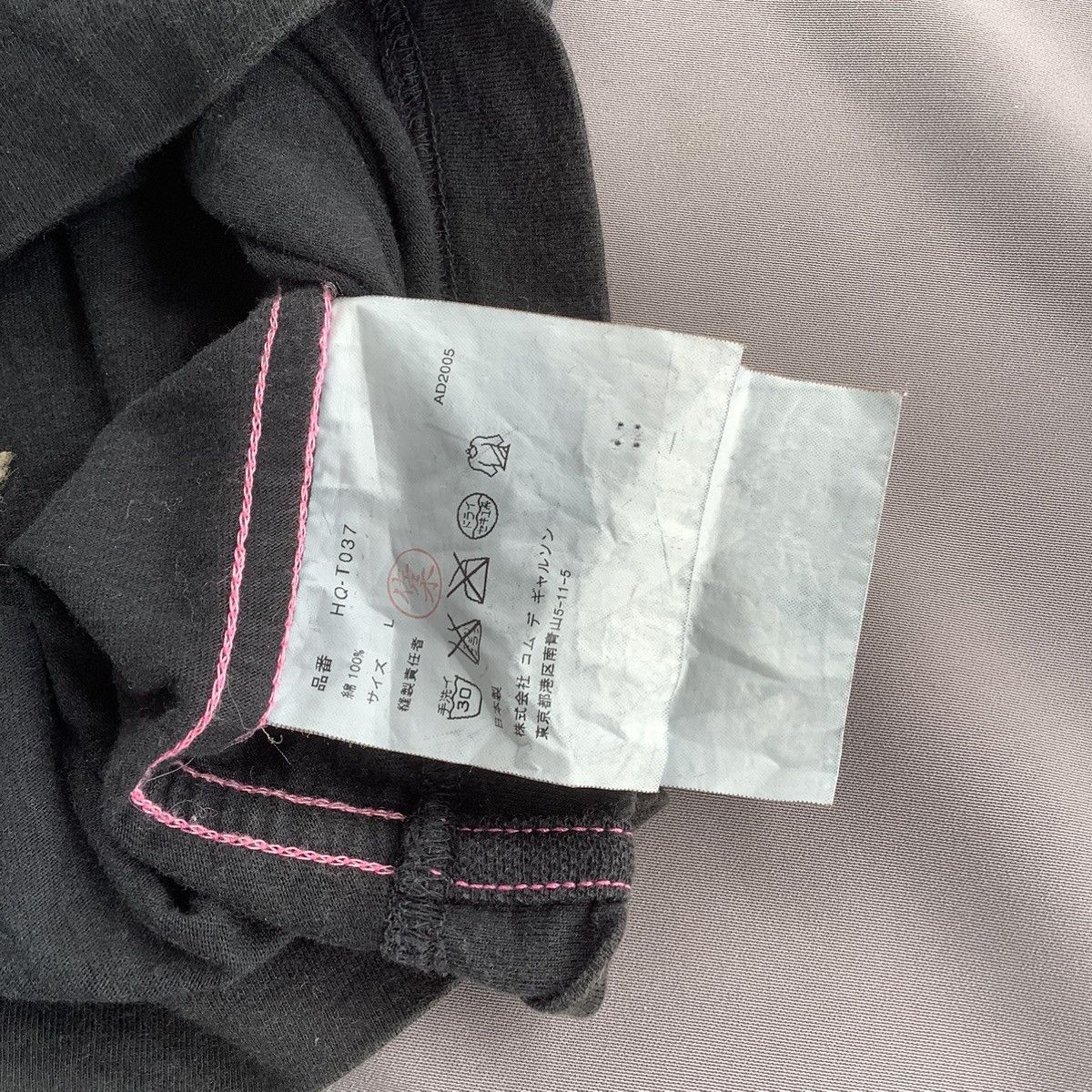 Comme des Garcons Vintage 2005 Plaid Polo Shirt Commes des Garcons Homme Size US L / EU 52-54 / 3 - 6 Thumbnail