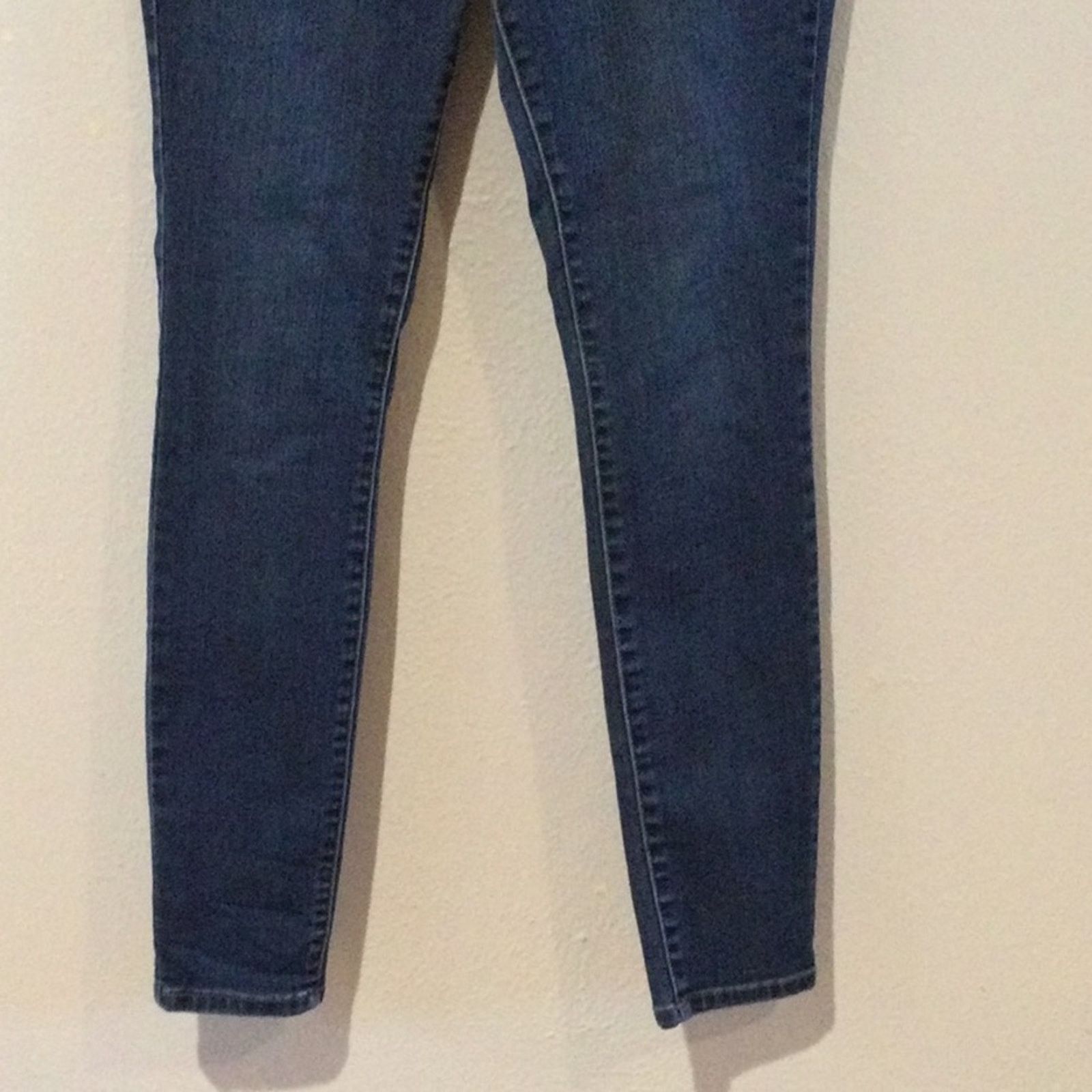 Other Jessica Simpson 'Kiss Me Super Skinny' Dark Denim Jeans 28 Size 28" / US 6 / IT 42 - 3 Thumbnail