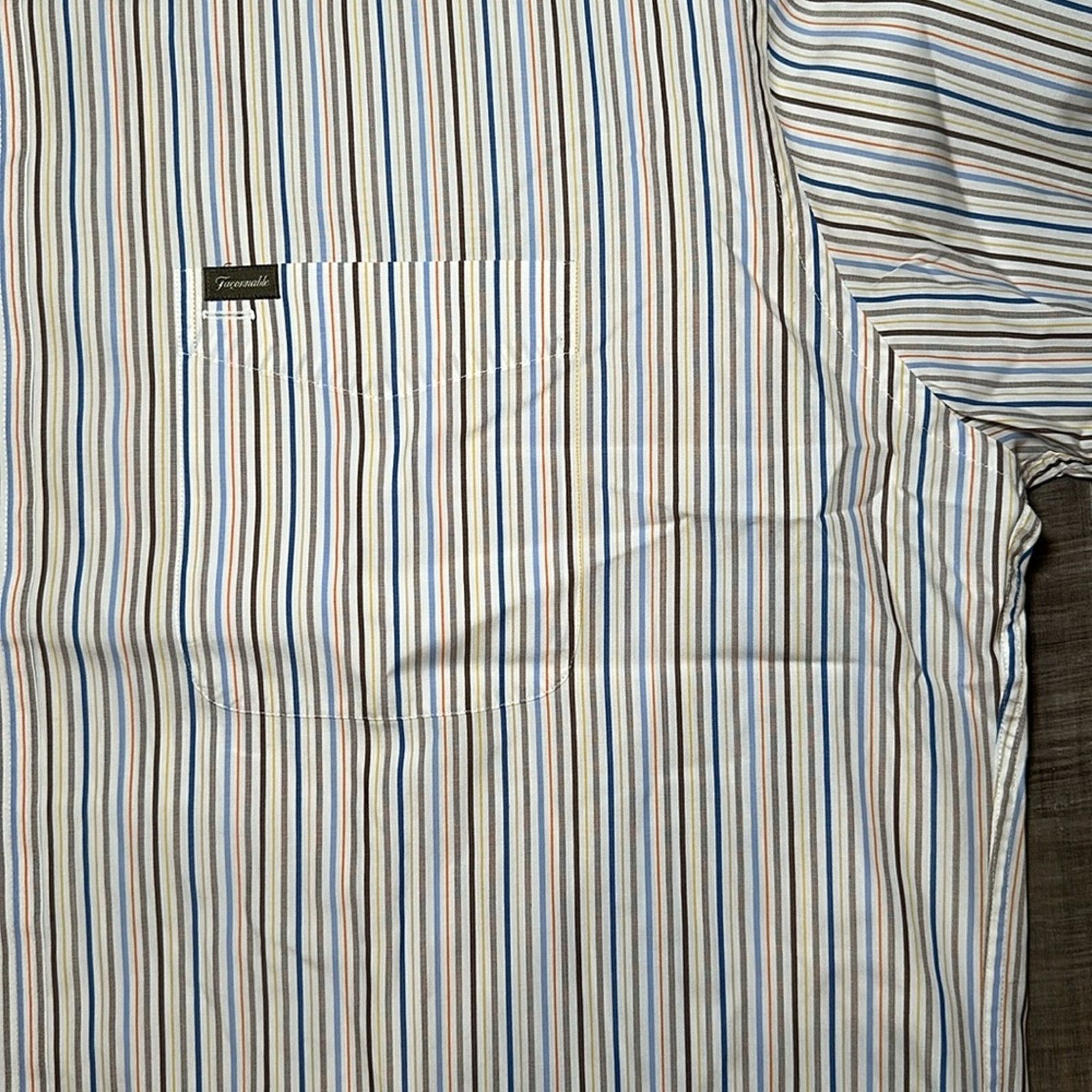 Faconnable Faconnable Long Sleeve Button Down - 2XL Size US XXL / EU 58 / 5 - 6 Thumbnail