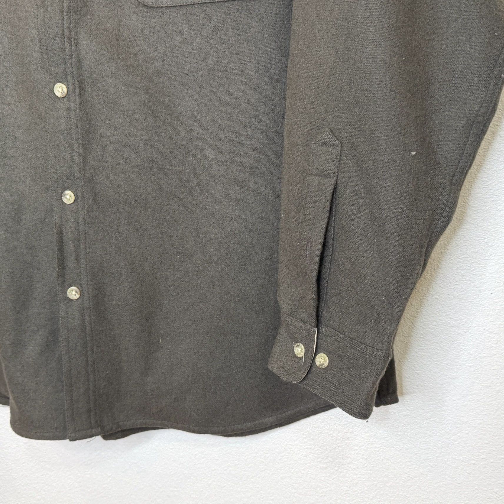Vintage Columbia Button Down Shirt Mens XL Brown Wool Nylon Blend Long Sleeve Collared Size US XL / EU 56 / 4 - 3 Thumbnail