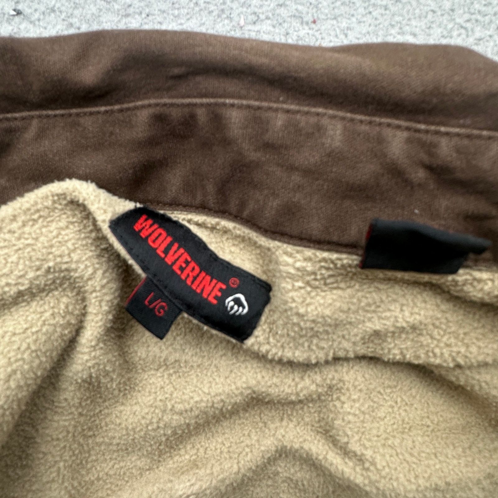 Wolverine Wolverine Duck Canvas Sherpa Button Shirt Shacket Large Size US L / EU 52-54 / 3 - 2 Thumbnail