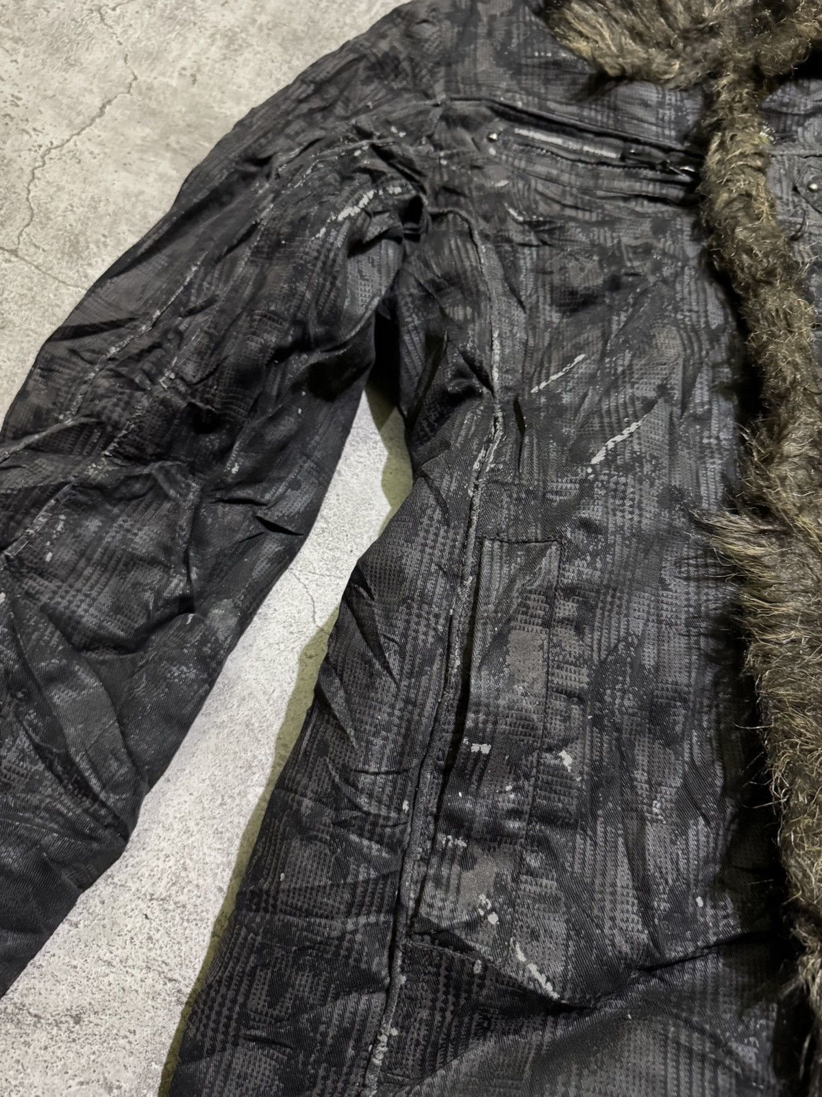 In The Attic In the attic Bondage fur punk jacket Size US L / EU 52-54 / 3 - 9 Thumbnail