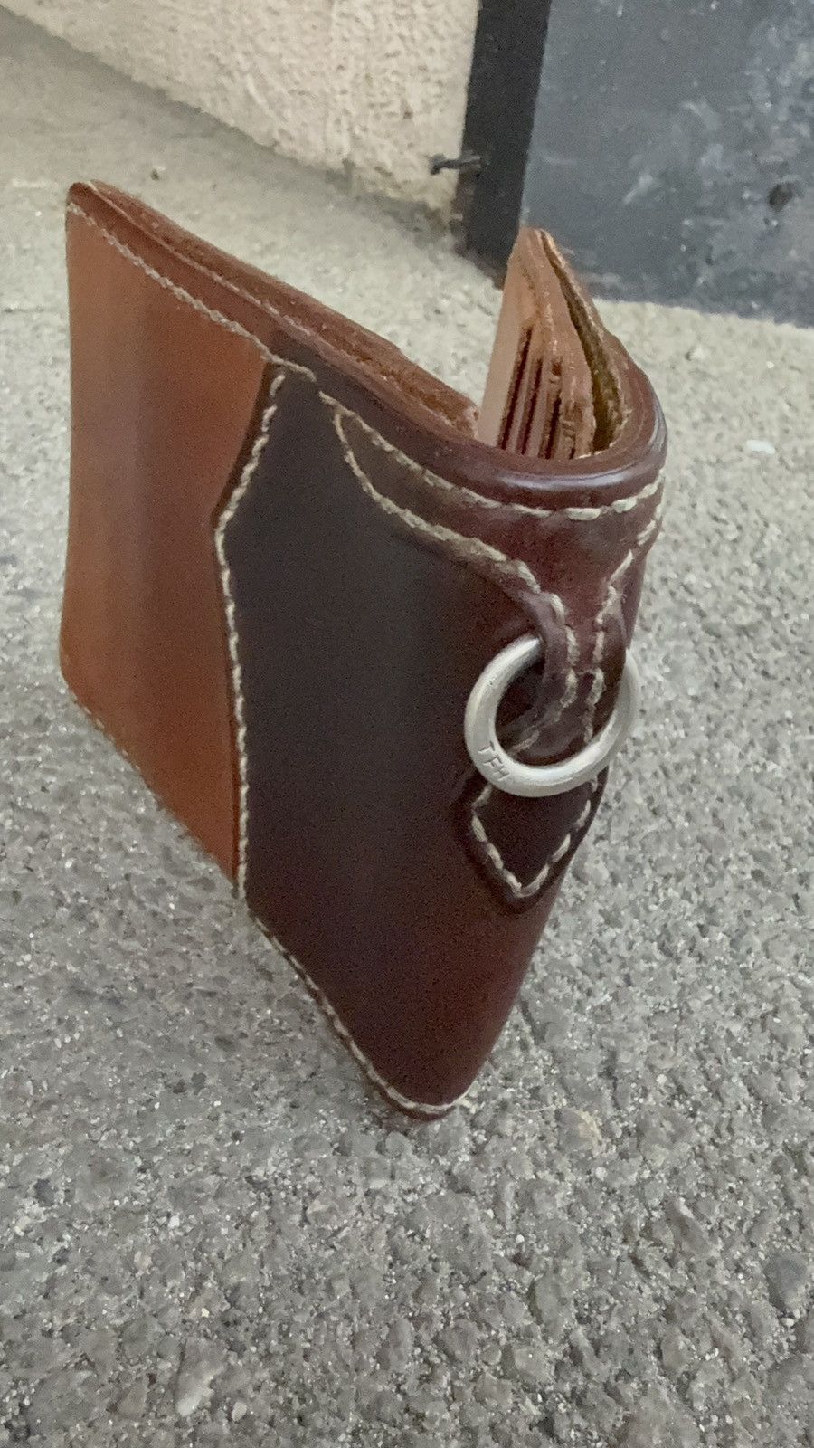 The Flat Head The Flat Head x Wild Child Cordovan Wallet Size ONE SIZE - 2 Thumbnail
