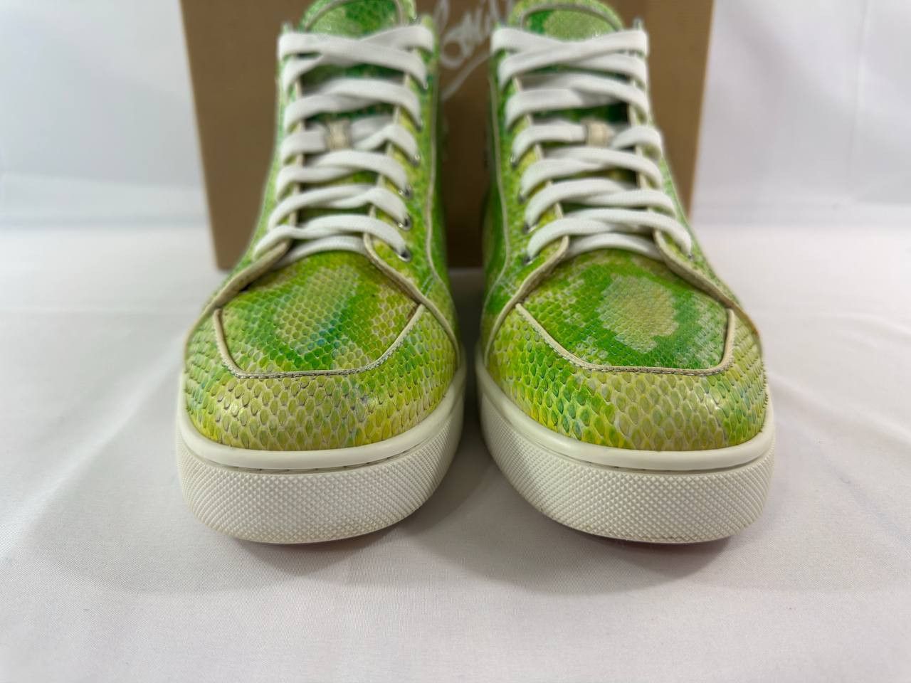 Christian Louboutin Christian Louboutin Rantus Orlato Flat Python Fresh Nappa Size US 11 / EU 44 - 5 Thumbnail