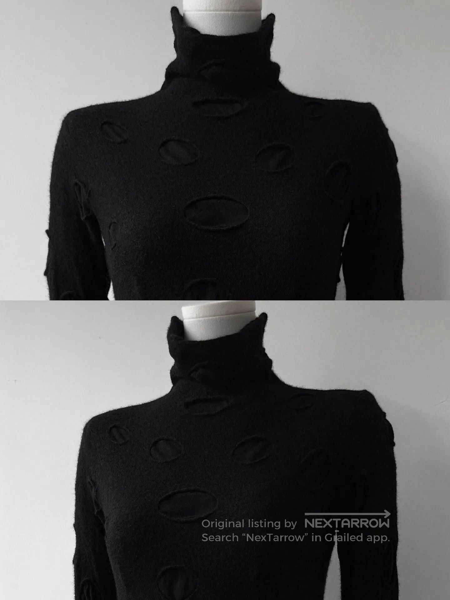 Yohji Yamamoto Yohji Yamamoto Y's 17AW Open Collar Top. Size M / US 6-8 / IT 42-44 - 5 Thumbnail