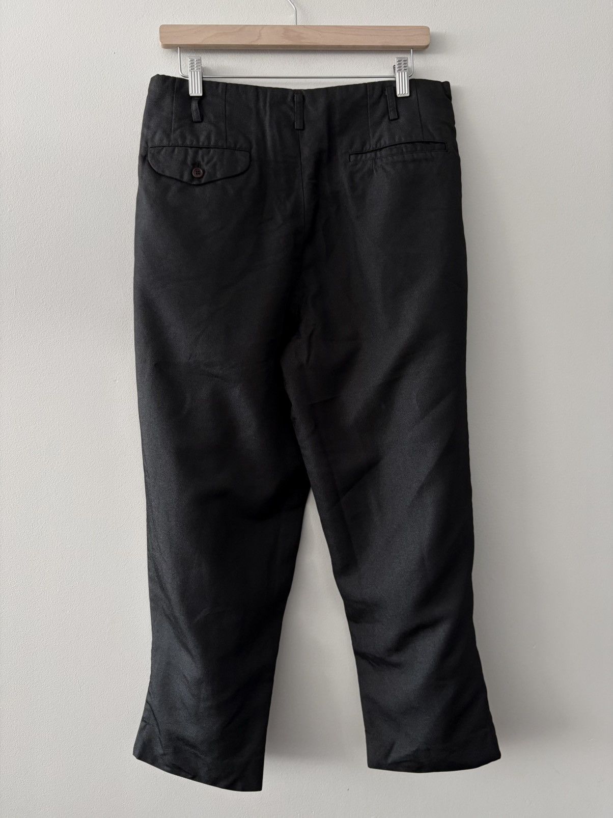 Comme des Garcons Homme Plus Comme des Garçons Homme Plus AD2019 Polyester Twill Pants Size US 32 / EU 48 - 2 Thumbnail
