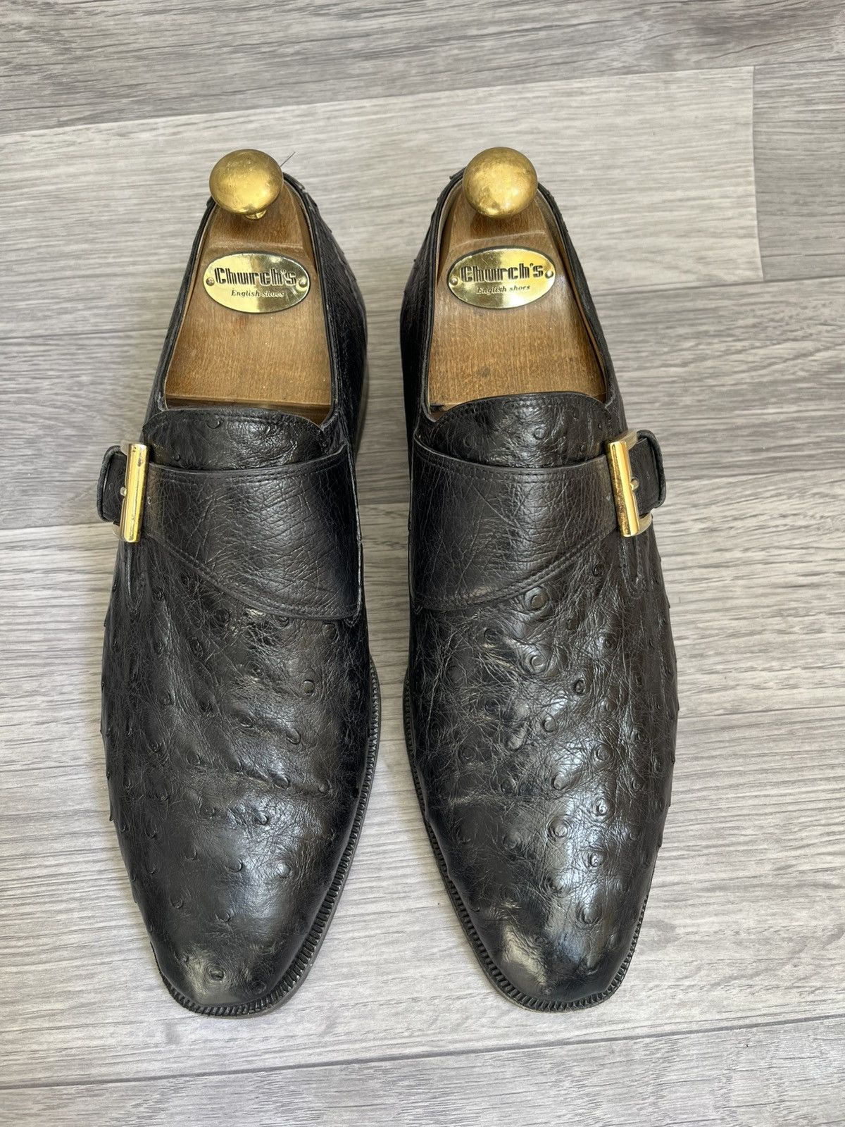 Mauri Mauri single monk strap exotic leather shoes sz 41 Size US 8 / EU 41 - 3 Thumbnail