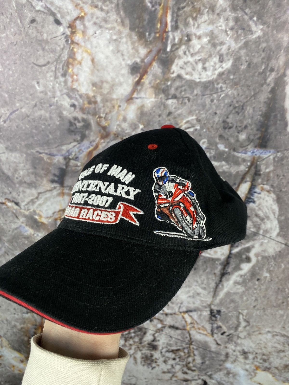 Other Men’s Cap Isle Of Man Centenary Road Races Size ONE SIZE - 3 Thumbnail