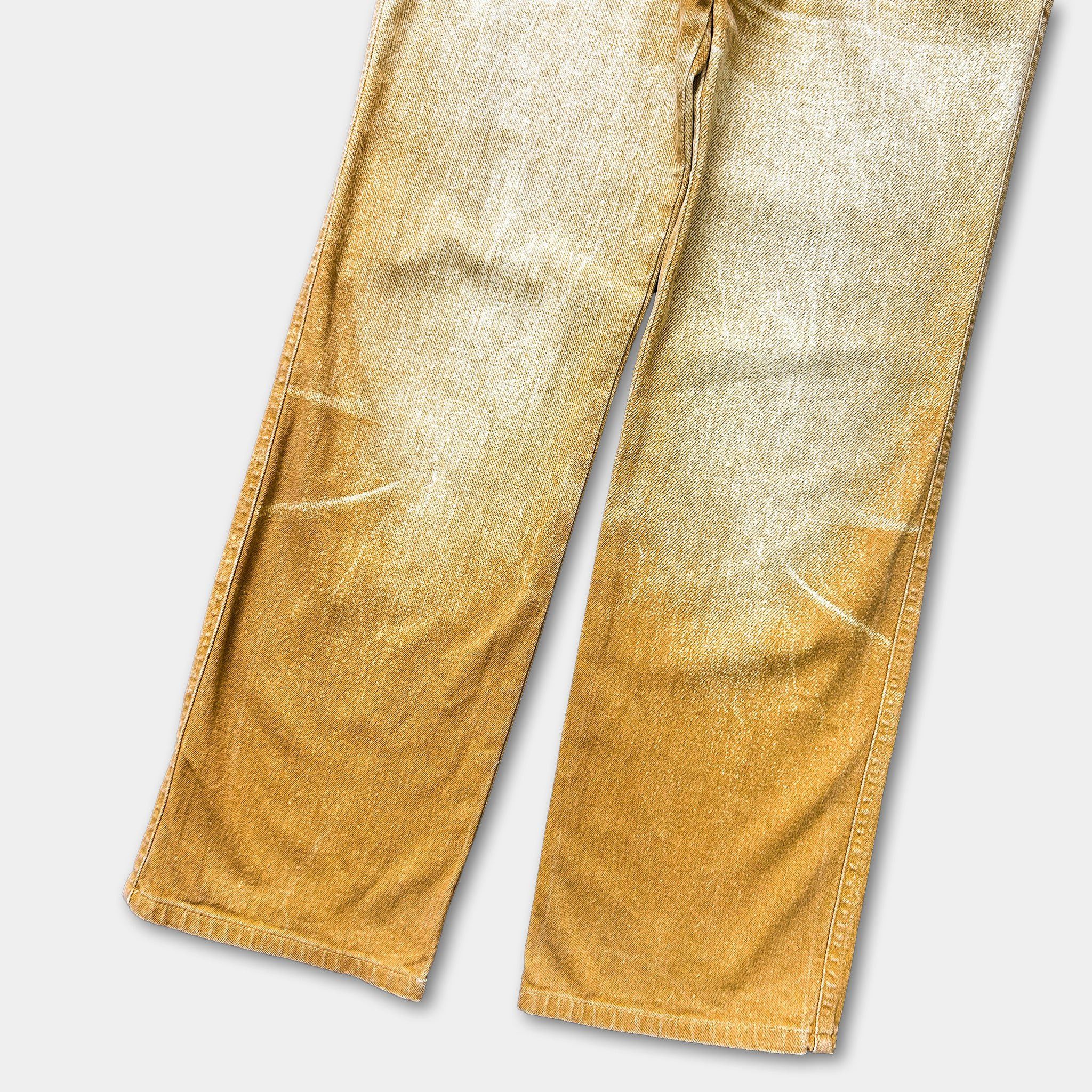 Just Cavalli Just Cavalli 2000's Golden Gradient Jeans Size US 27 - 3 Thumbnail