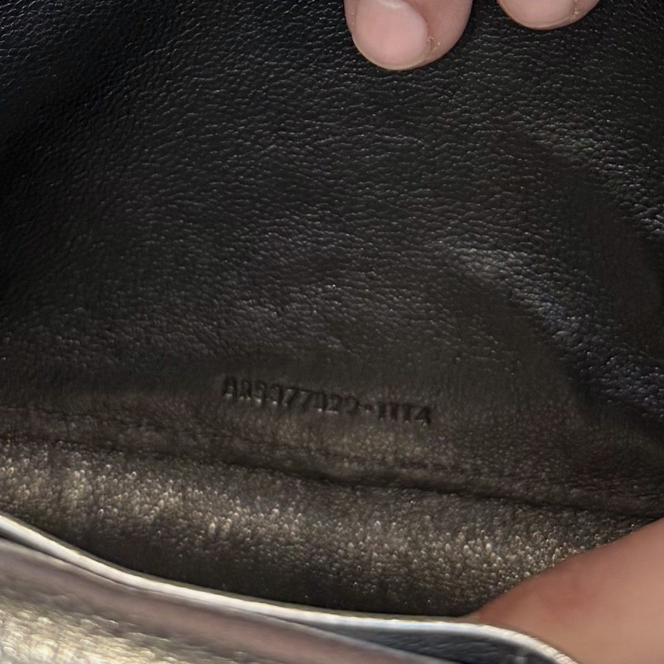 Saint Laurent Paris Saint Laurent Silver Metallic Kate Monogram On Chain Clutch Size ONE SIZE - 17 Thumbnail
