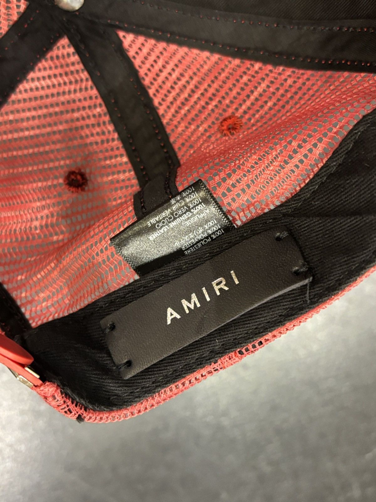 Amiri Amiri Three Star Trucker Cap Size ONE SIZE - 3 Thumbnail