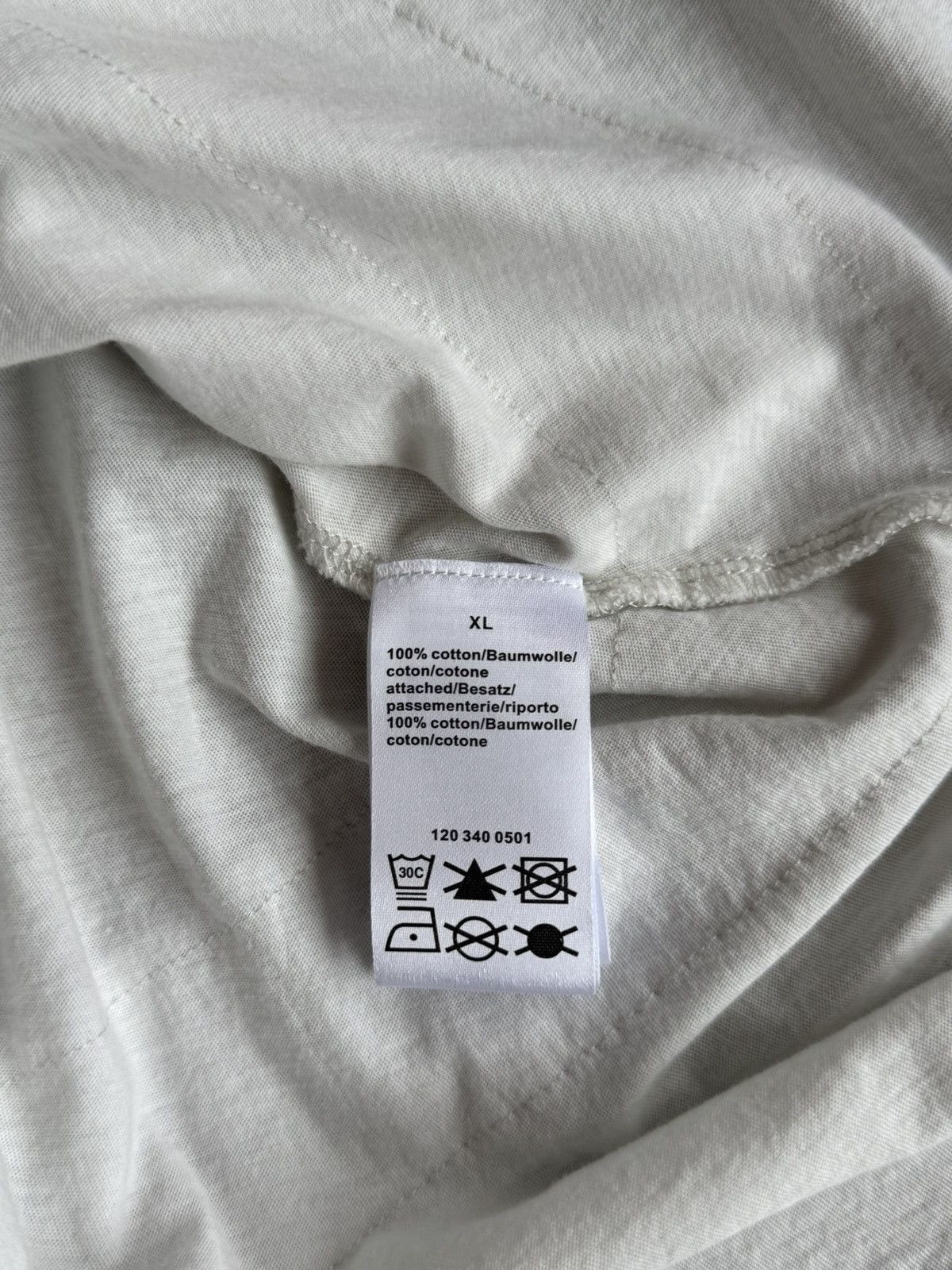 Rundholz Rundholz Avant-Garde Asymmetric Cut Distressed Tee Size XL / US 12-14 / IT 48-50 - 7 Thumbnail