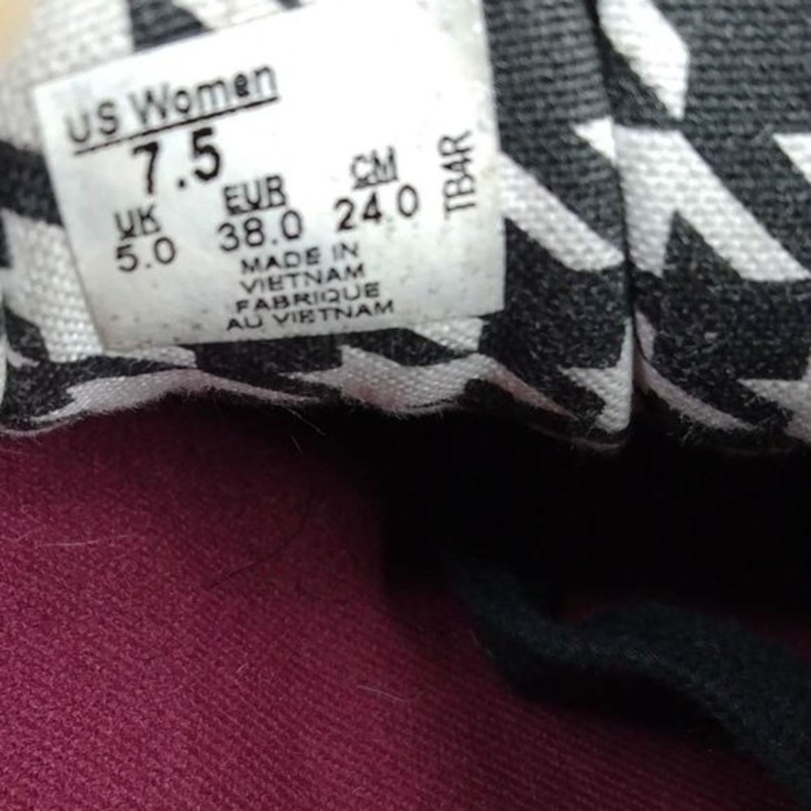 Vans Vans Fat Tongue Low Top Sneakers Womens Size 7.5 Size US 7.5 / IT 37.5 - 8 Thumbnail