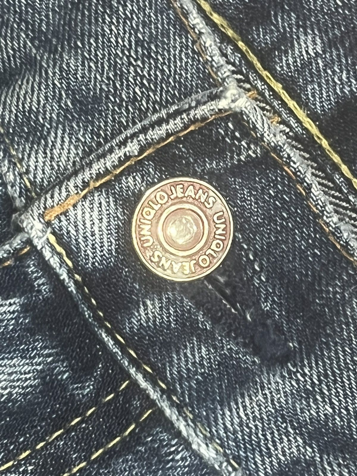 Undercover × Uniqlo Vintage Uniqlo Classic Blue Washed Distressed Flare Jeans Size US 31 - 5 Thumbnail