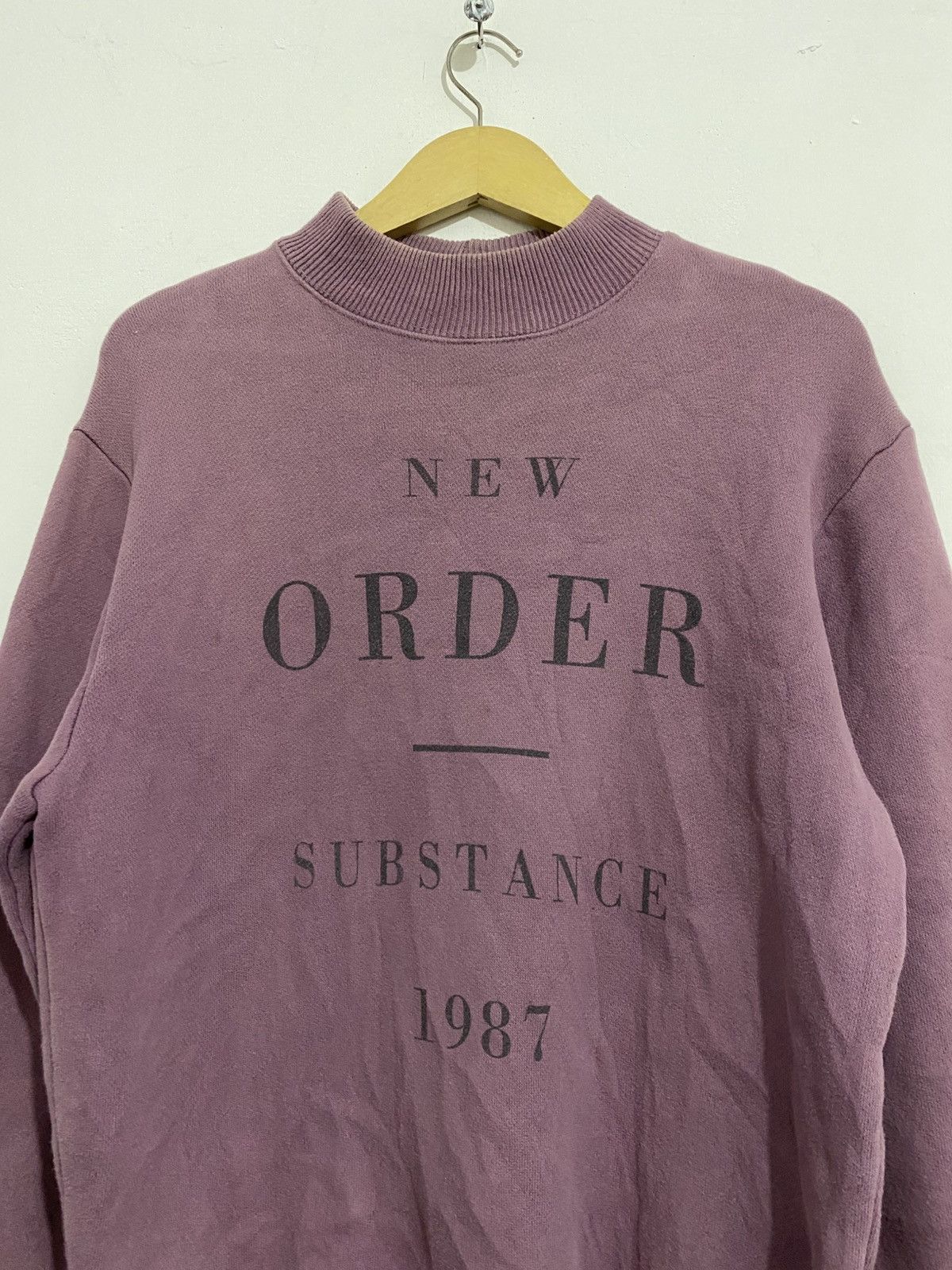 Japanese Brand Japanese closet new order substance 1987 crewneck turtle Size US M / EU 48-50 / 2 - 2 Thumbnail