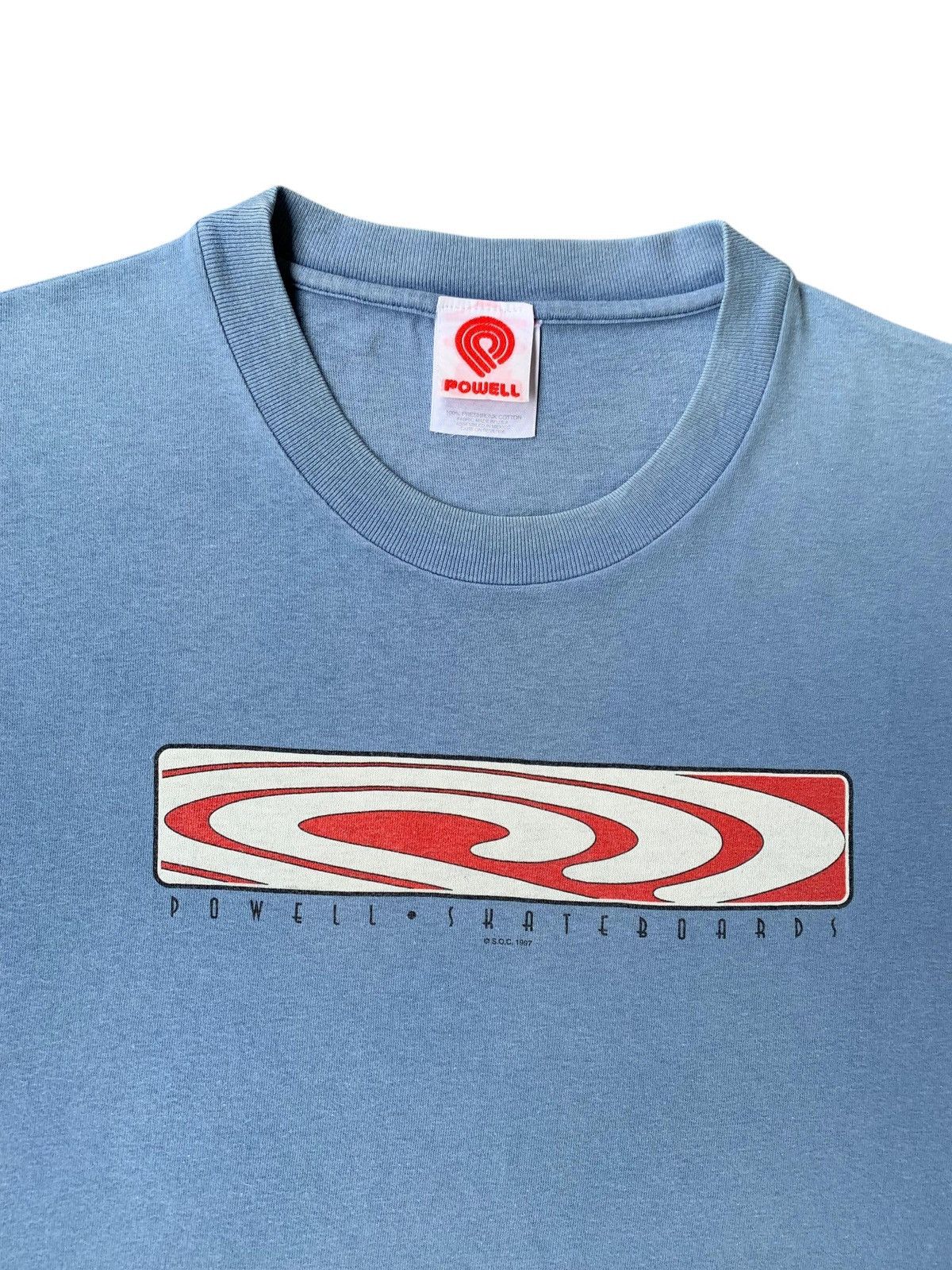 Powell Peralta Vintage 90s Powell Peralta Stretch Box Logo Size US L / EU 52-54 / 3 - 1 Thumbnail