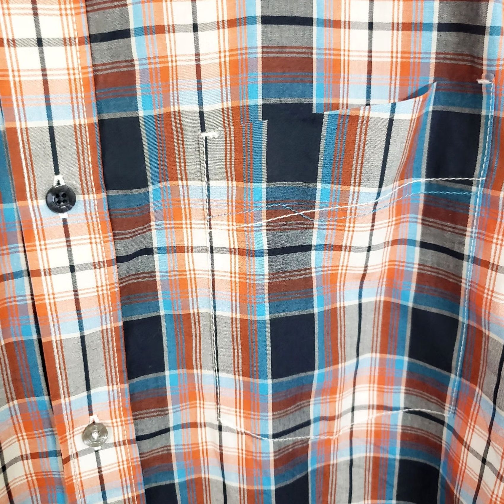 Jack Wolfskin Jack Wolfskin Shirt Men's XL Multicolor Plaid Slim Fit Outdoor Button Short Sleeve Slim Fit Button-Up Shirt Mens XL Multicolor Plaid Outdoor Shirt Size US XL / EU 56 / 4 - 4 Thumbnail