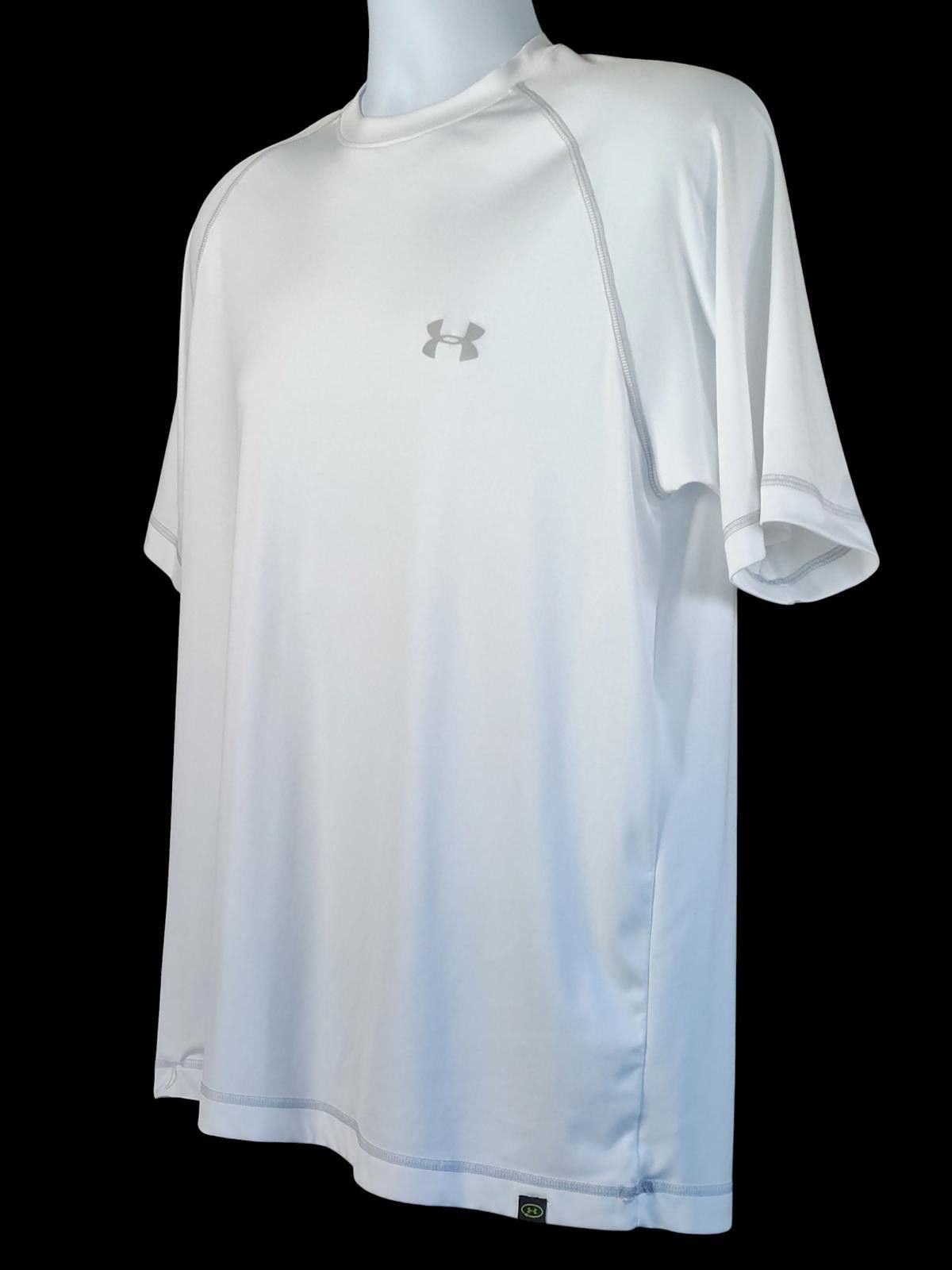 Under Armour Under Armour Men's White Short Sleeve Activewear T-Shirt Size US M / EU 48-50 / 2 - 5 Thumbnail