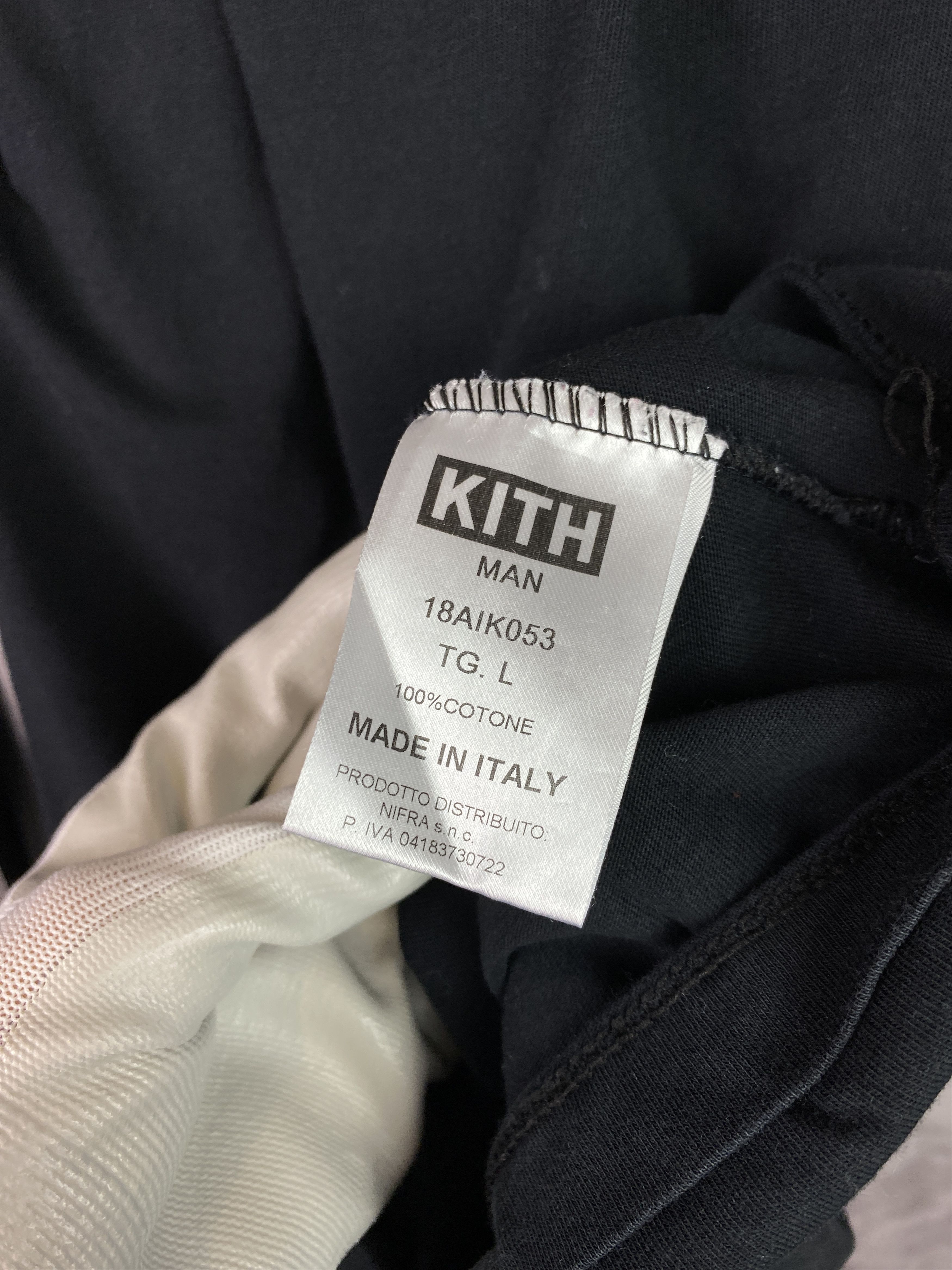 Kith black tshirt kith Logo drip drill streetwear skate rap Size US L / EU 52-54 / 3 - 5 Thumbnail