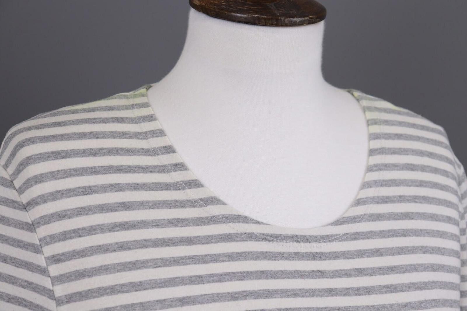 Oscar De La Renta Oska Stripe Multicolor Lagenlook Relaxed Pullover Top Size 1 Size M / US 6-8 / IT 42-44 - 6 Thumbnail