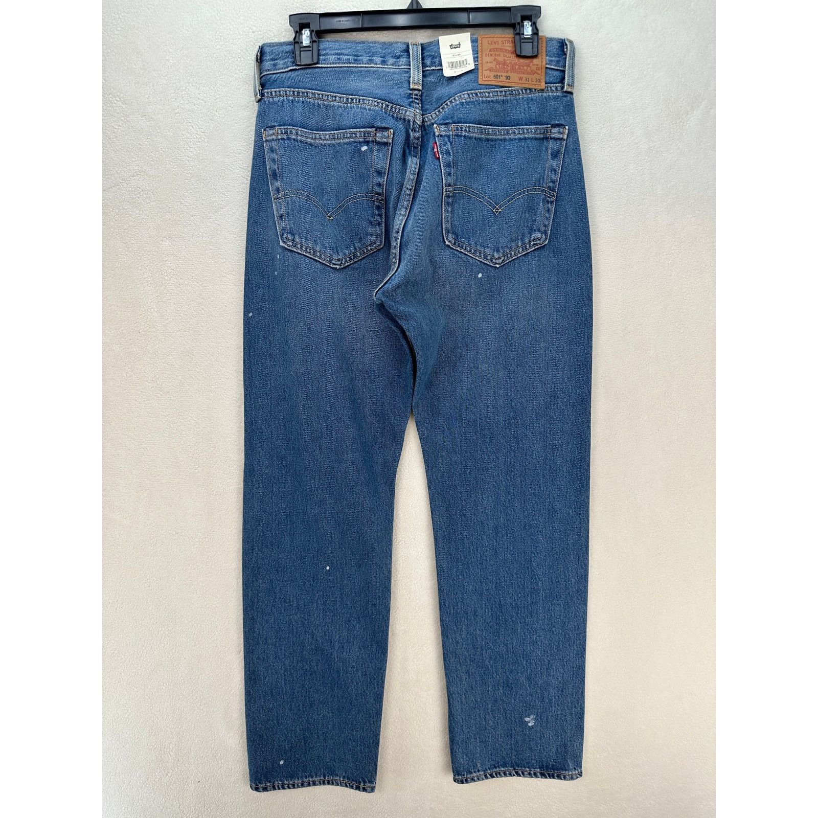 Levi's LEVI'S 501 '93 STYLE MEN'S 31X30 PAINT SPLATTERED STRAIGHT L Size US 31 - 5 Thumbnail