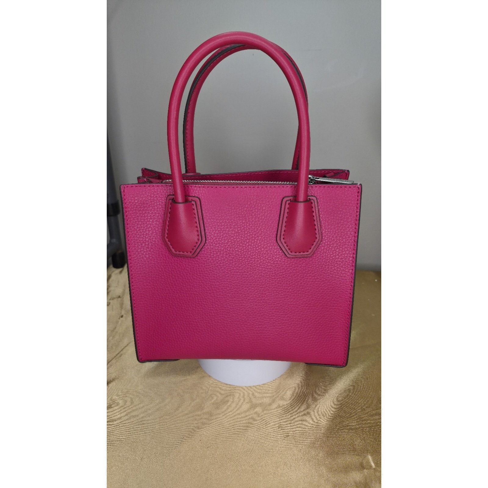 Michael Kors NEW Michael Kors Studio Mercer Medium Messenger Bag Pink Size ONE SIZE - 9 Thumbnail