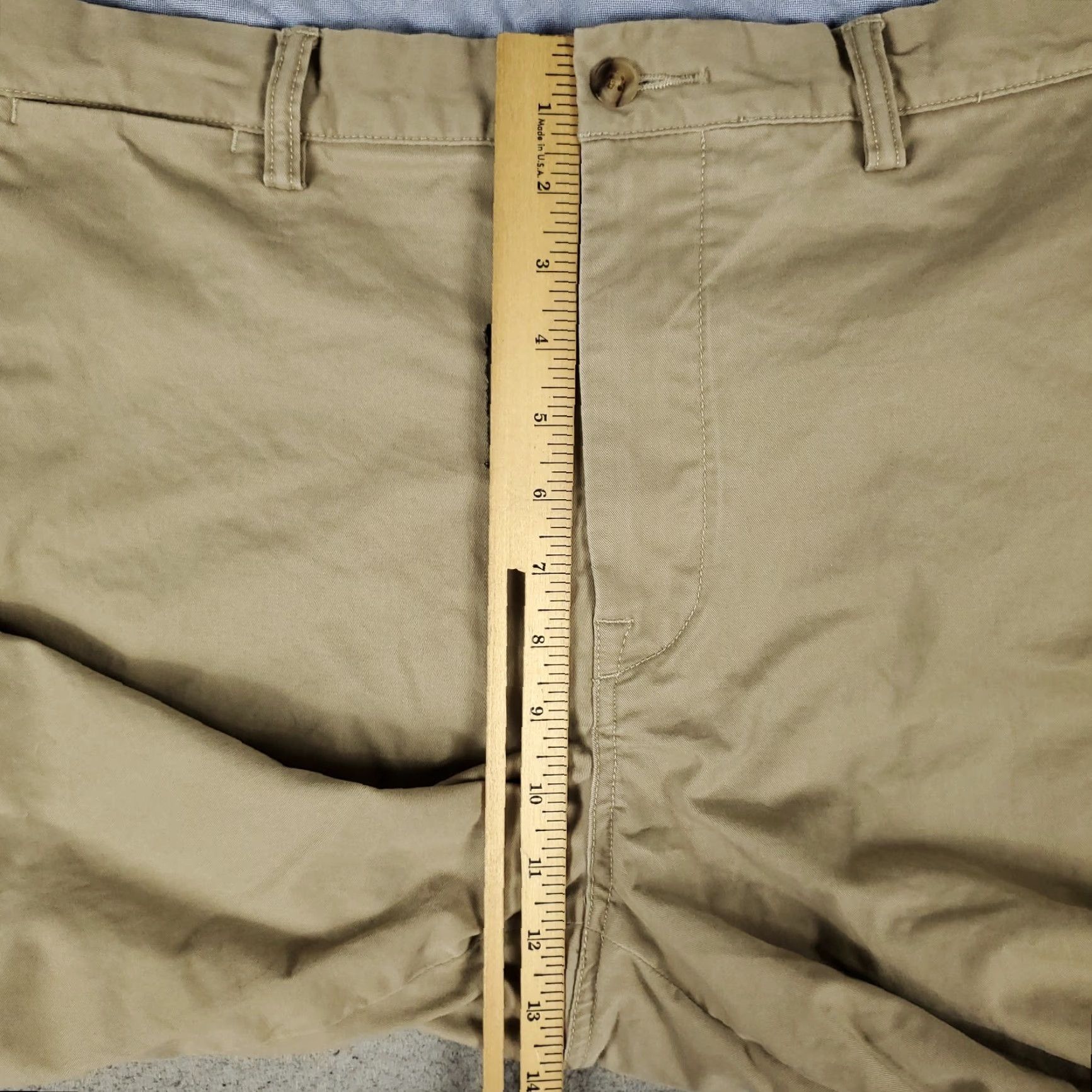 Ralph Lauren Ralph Lauren Chino Pants Mens 40x32 Beige Flat Front Casual Trousers Size US 40 / EU 56 - 4 Thumbnail