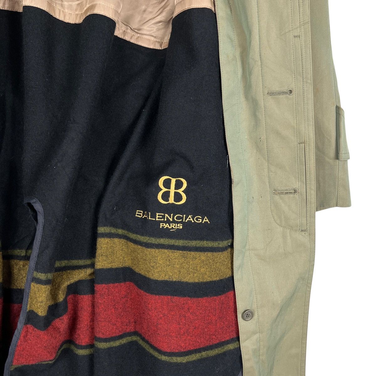 Balenciaga Vintage Balenciaga With Lining Trench Coat Size US M / EU 48-50 / 2 - 5 Thumbnail