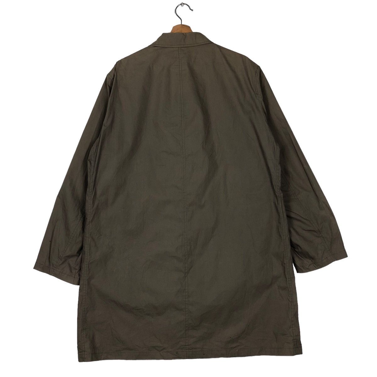 Hugo Boss 🔥Rich Brown - Fly Coats Long Jacket Hugo Boss Double Collar Size US M / EU 48-50 / 2 - 8 Thumbnail